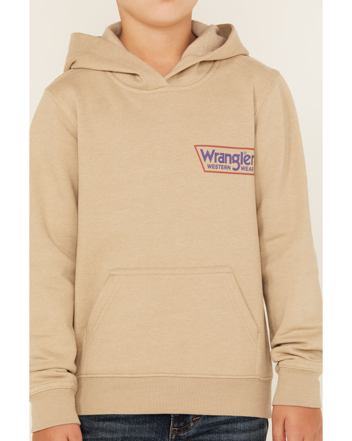 Wrangler Boys' Logo Hooded Sweatshirt
