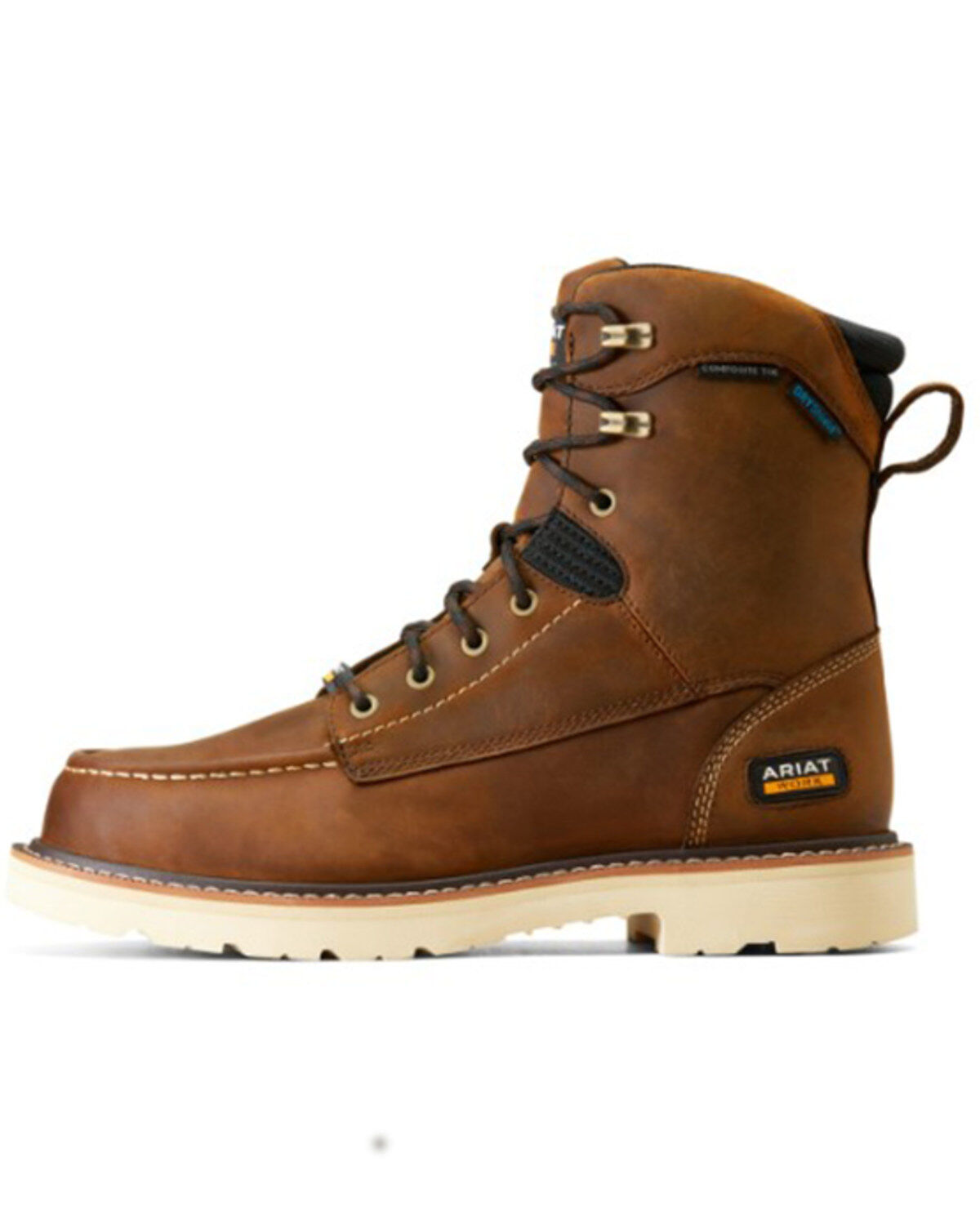 Ariat Men's 8" Rebar Lift Distressed Work Boots - Composite Toe