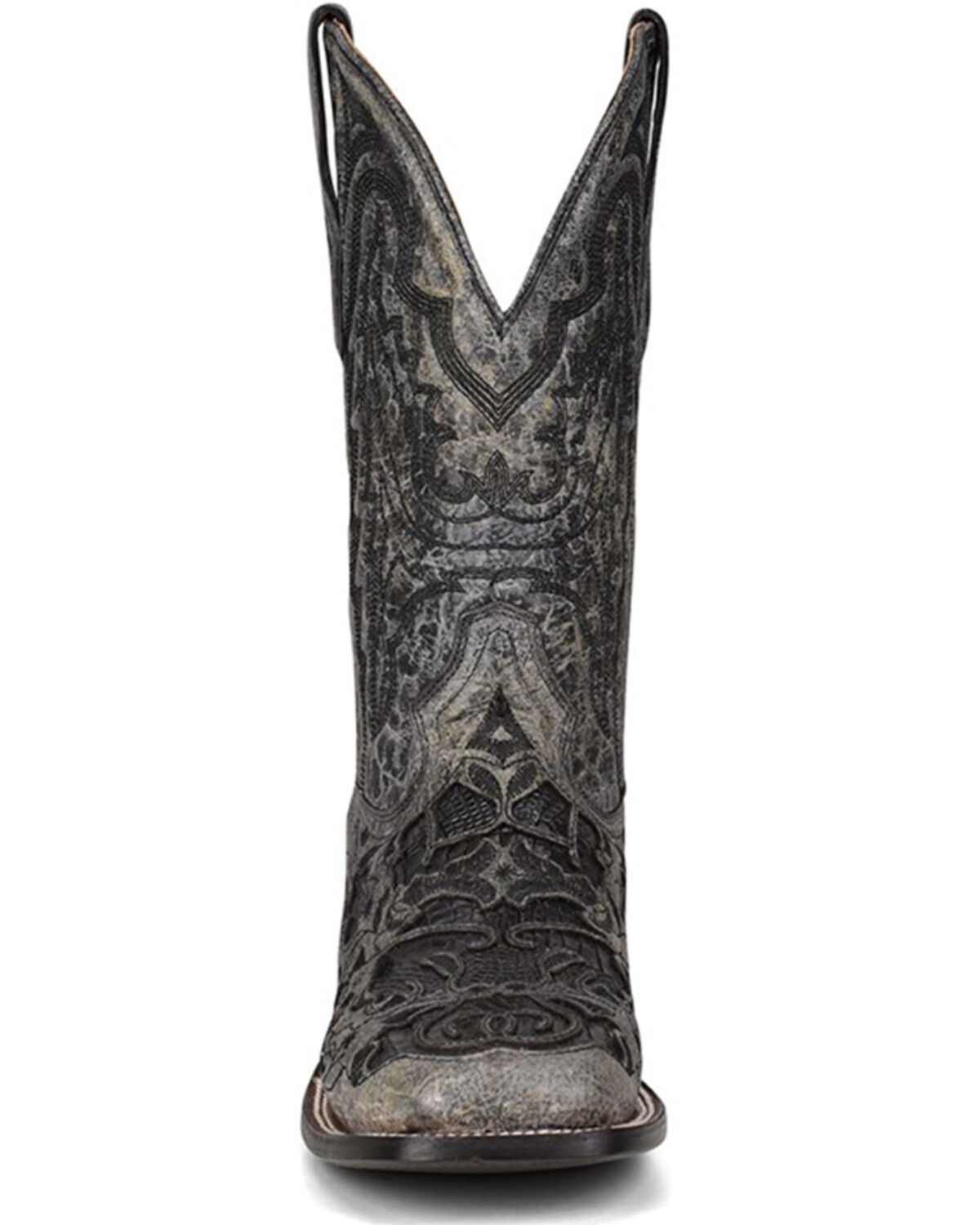 Corral Men's Exotic Alligator Inlay Western Boots - Broad Square Toe