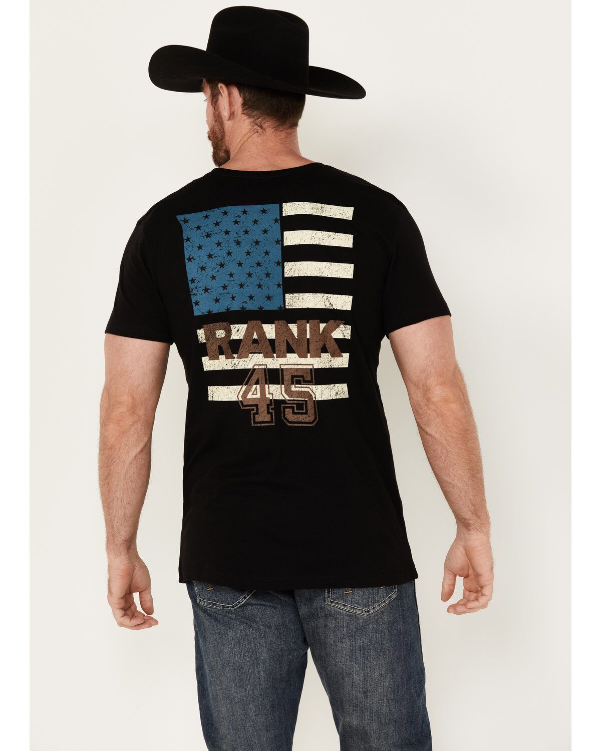 RANK 45® Men's Patriot Short Sleeve Graphic T-Shirt