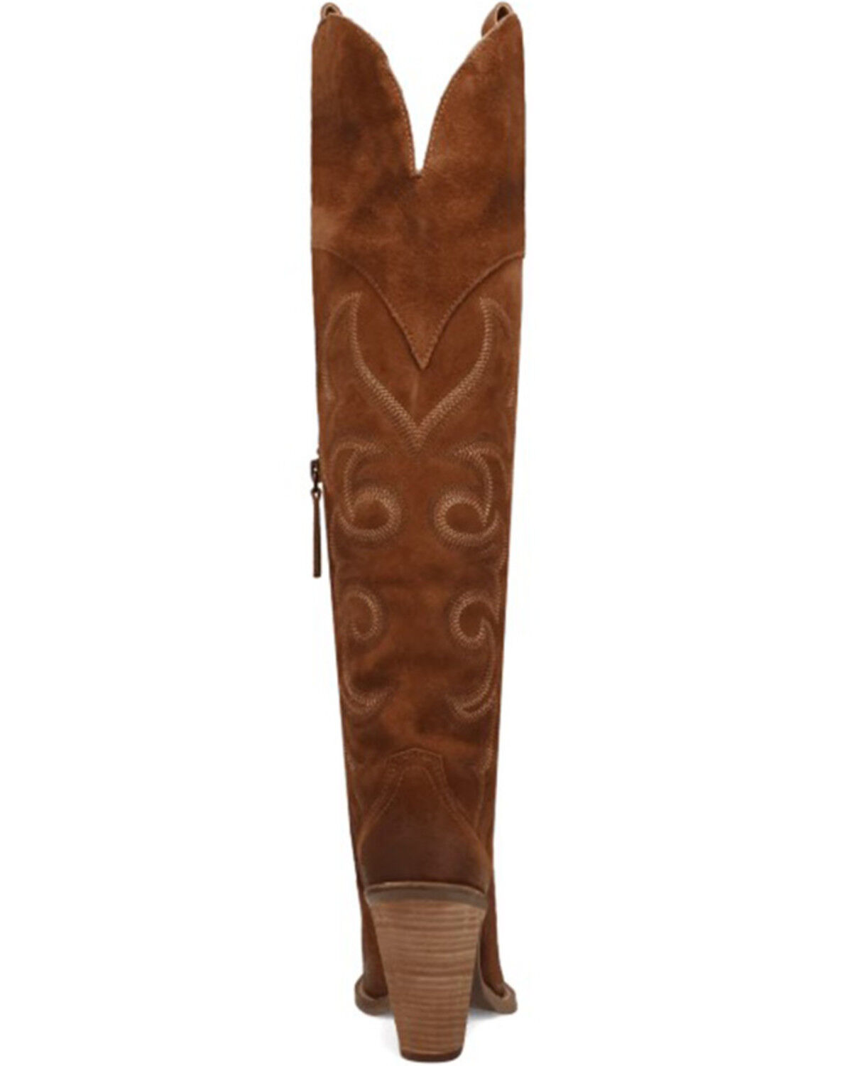 Dingo Women's Primadonna Suede Tall Western Boots - Round Toe