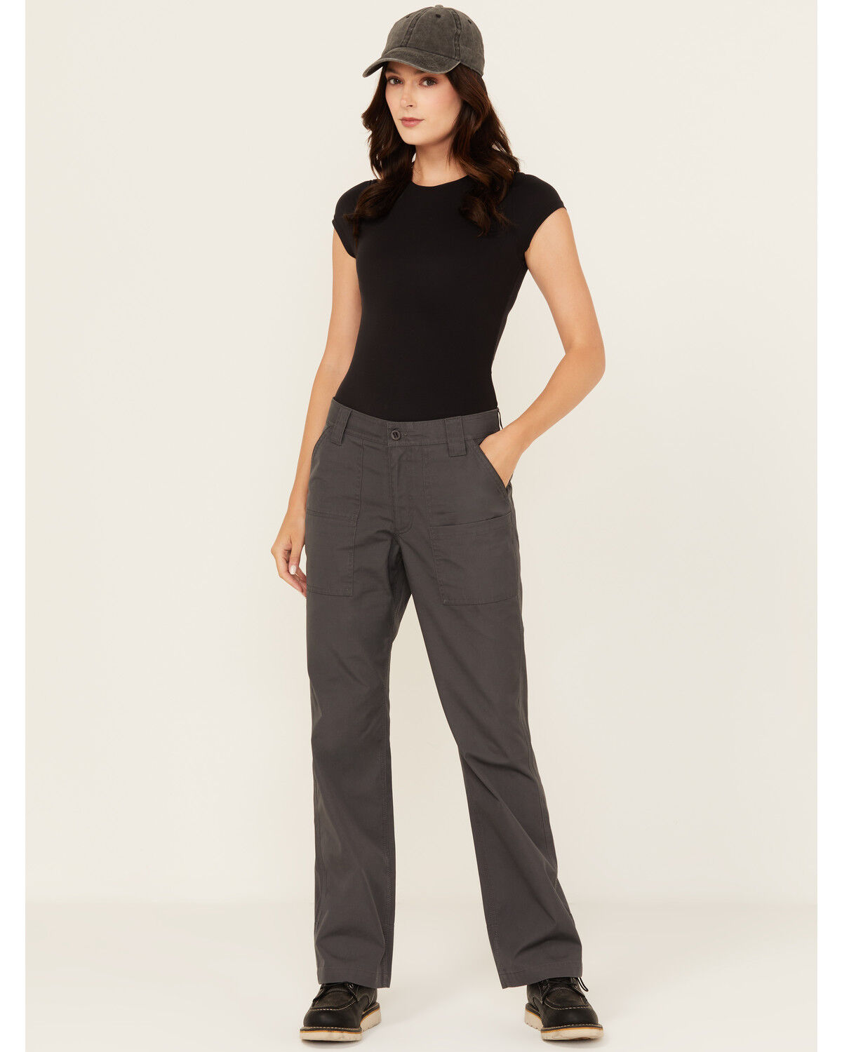 Lucky Brand Workwear Women's Canvas Fatigue Work Pants