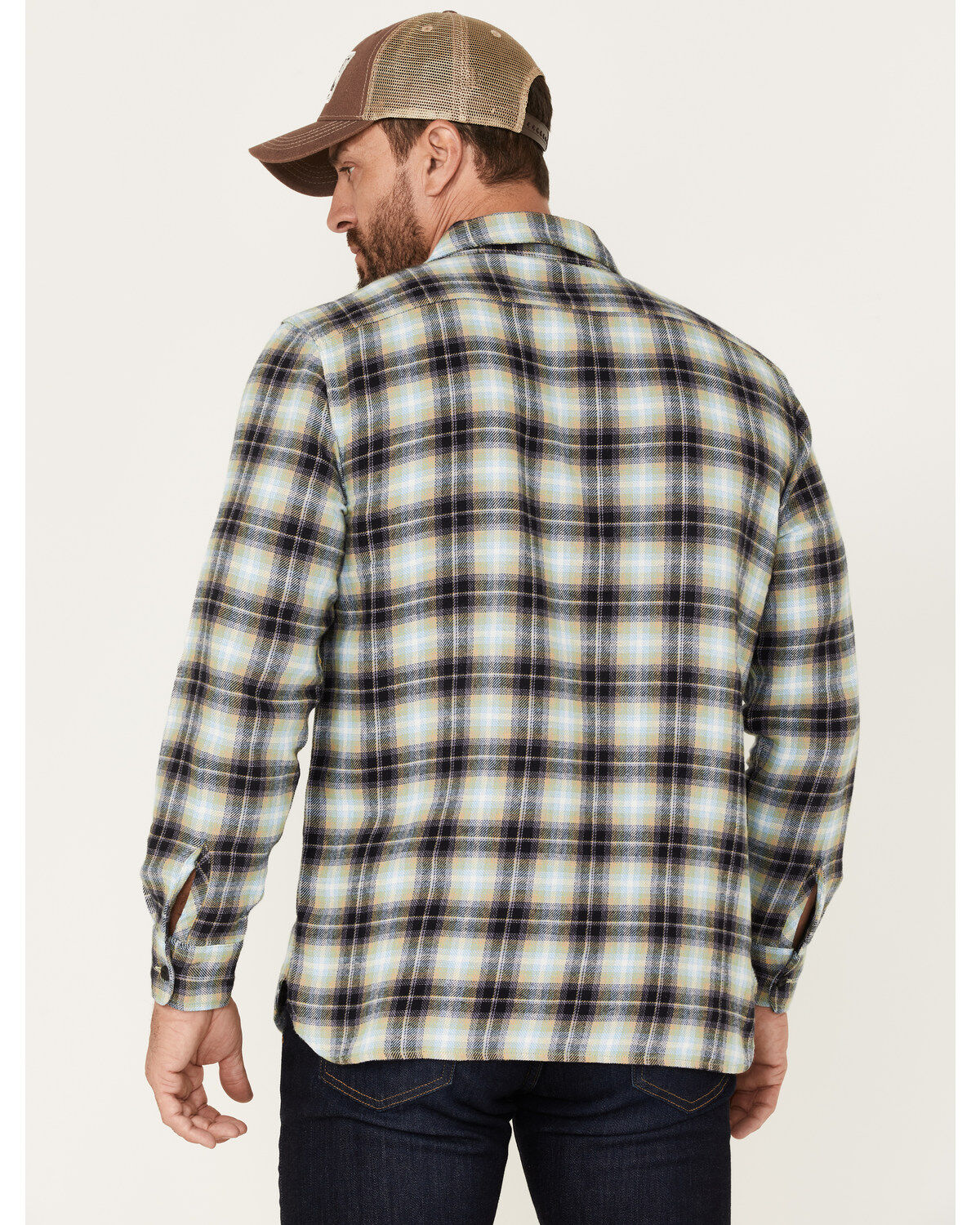 Levi's Men's Classic Worker Plaid Long Sleeve Button-Down Shirt