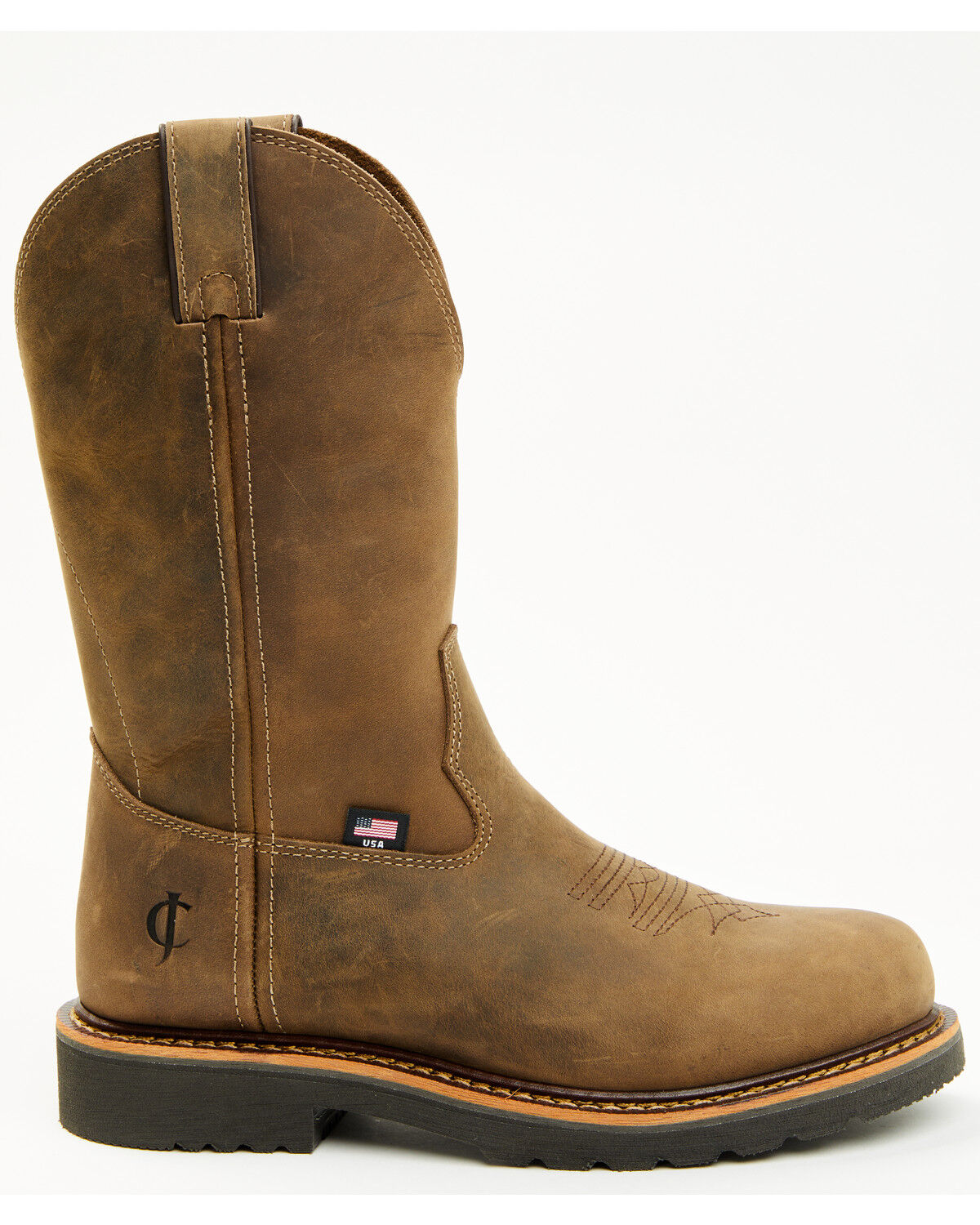 Cody James Men's USA Pull-On Work Boots - Composite Toe