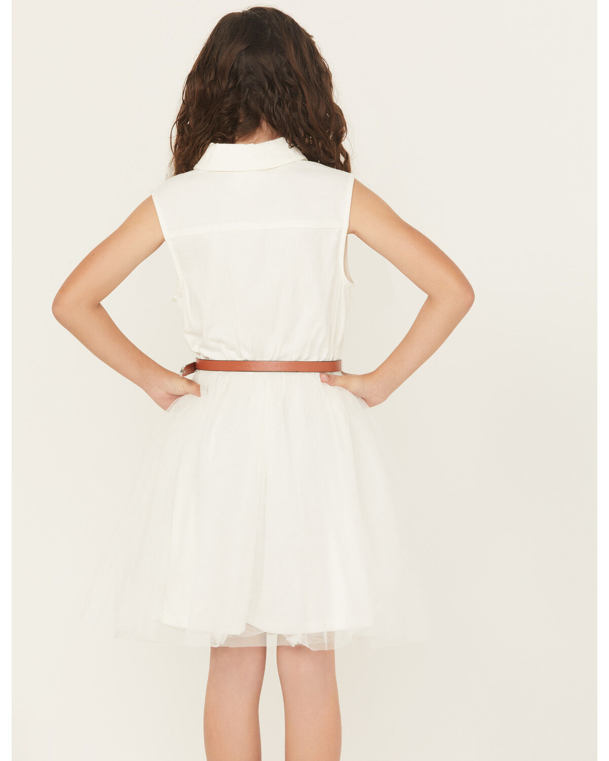 Sugar California Girls' Fringe Tutu Mini Dress