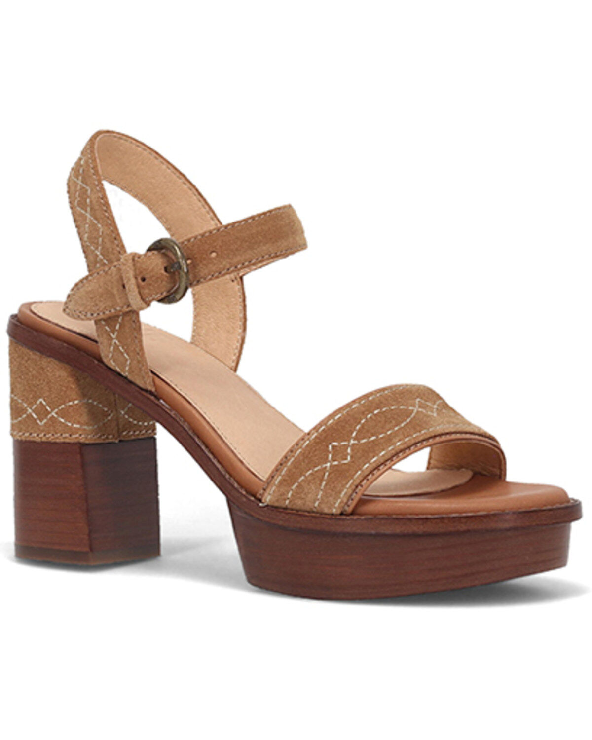 Frye Women's Pipa Woodstock Platform Sandal