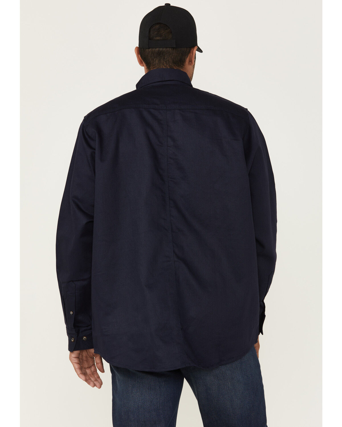 Forge Workwear Men's FR Solid Long Sleeve Button-Down Work Shirt