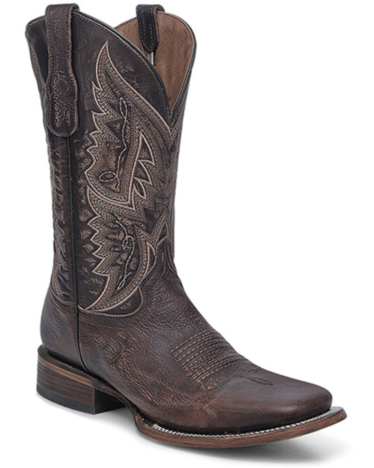 Corral Men's Embroidered Western Boots - Broad Square Toe