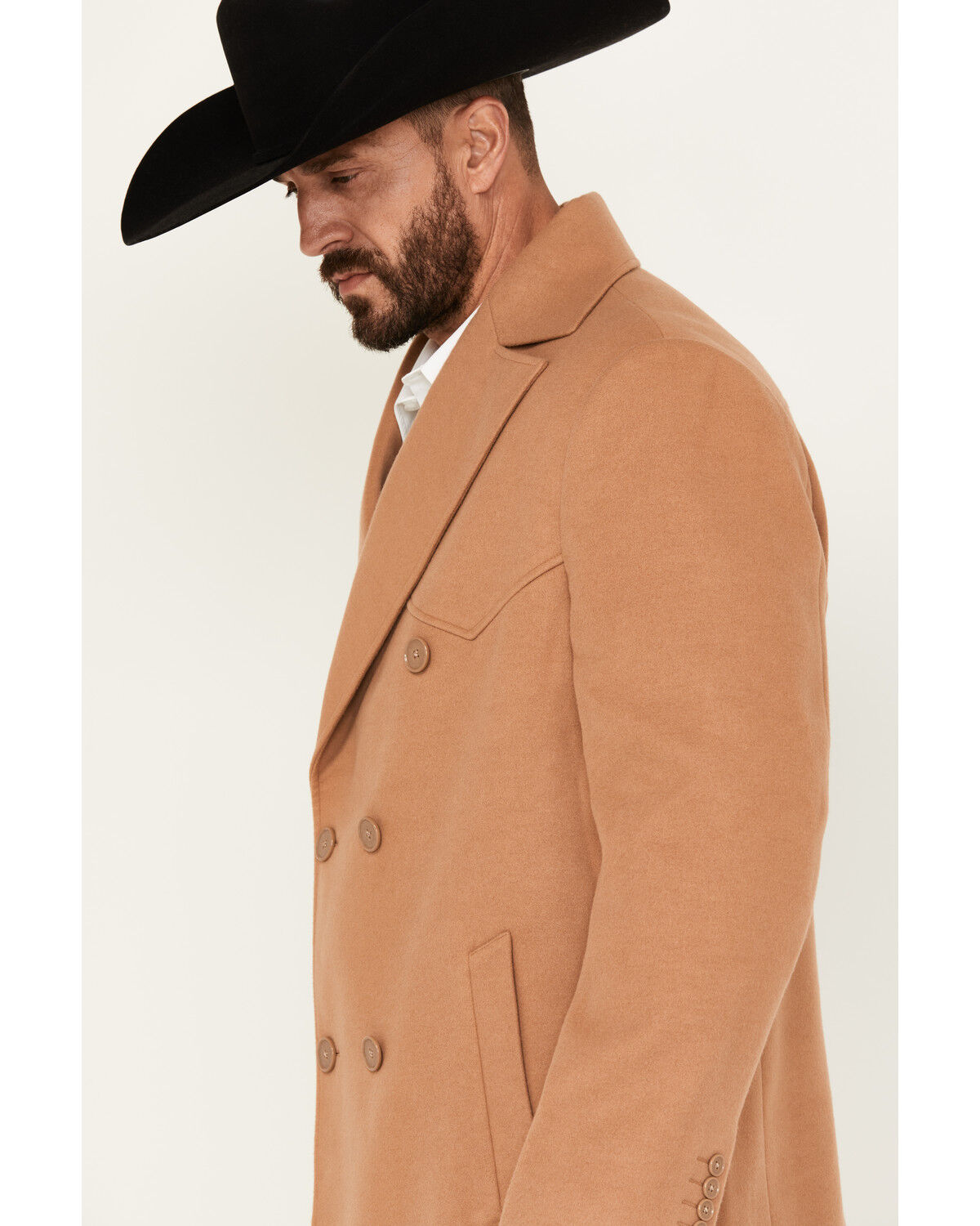 Cody James Black 1978® Men's Men's Alpine Wool Dress Coat