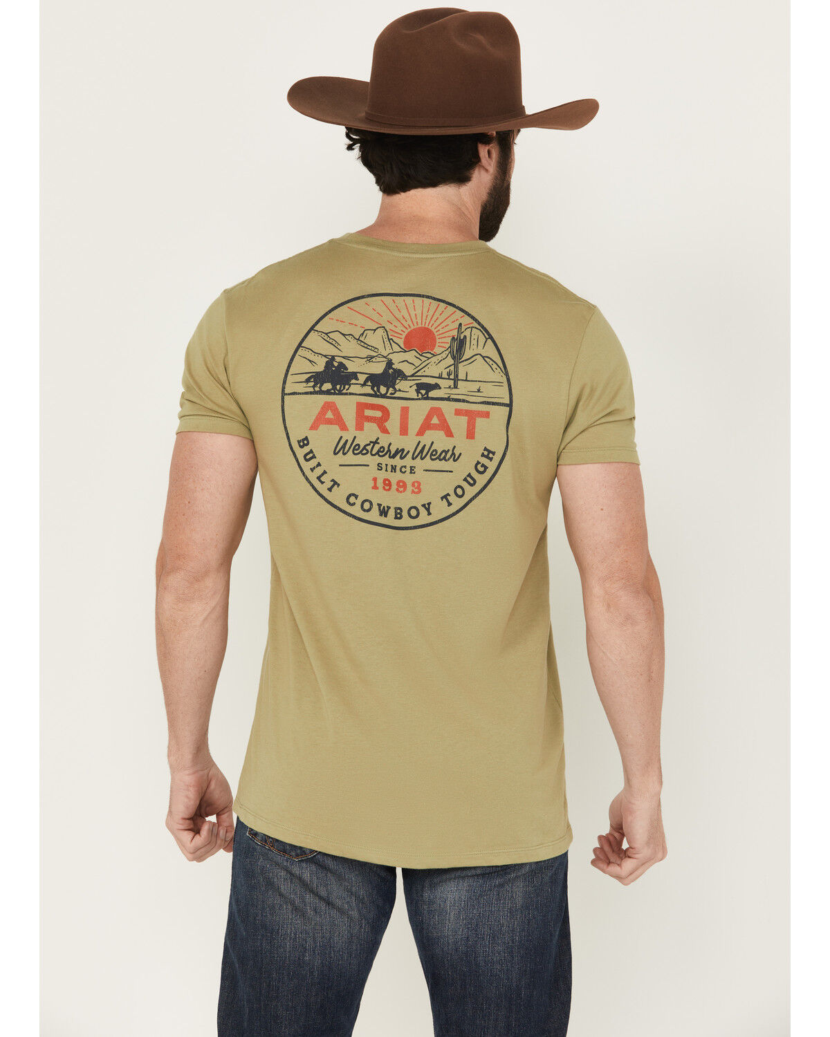 Ariat Men's Circle Desert Short Sleeve Graphic T-Shirt