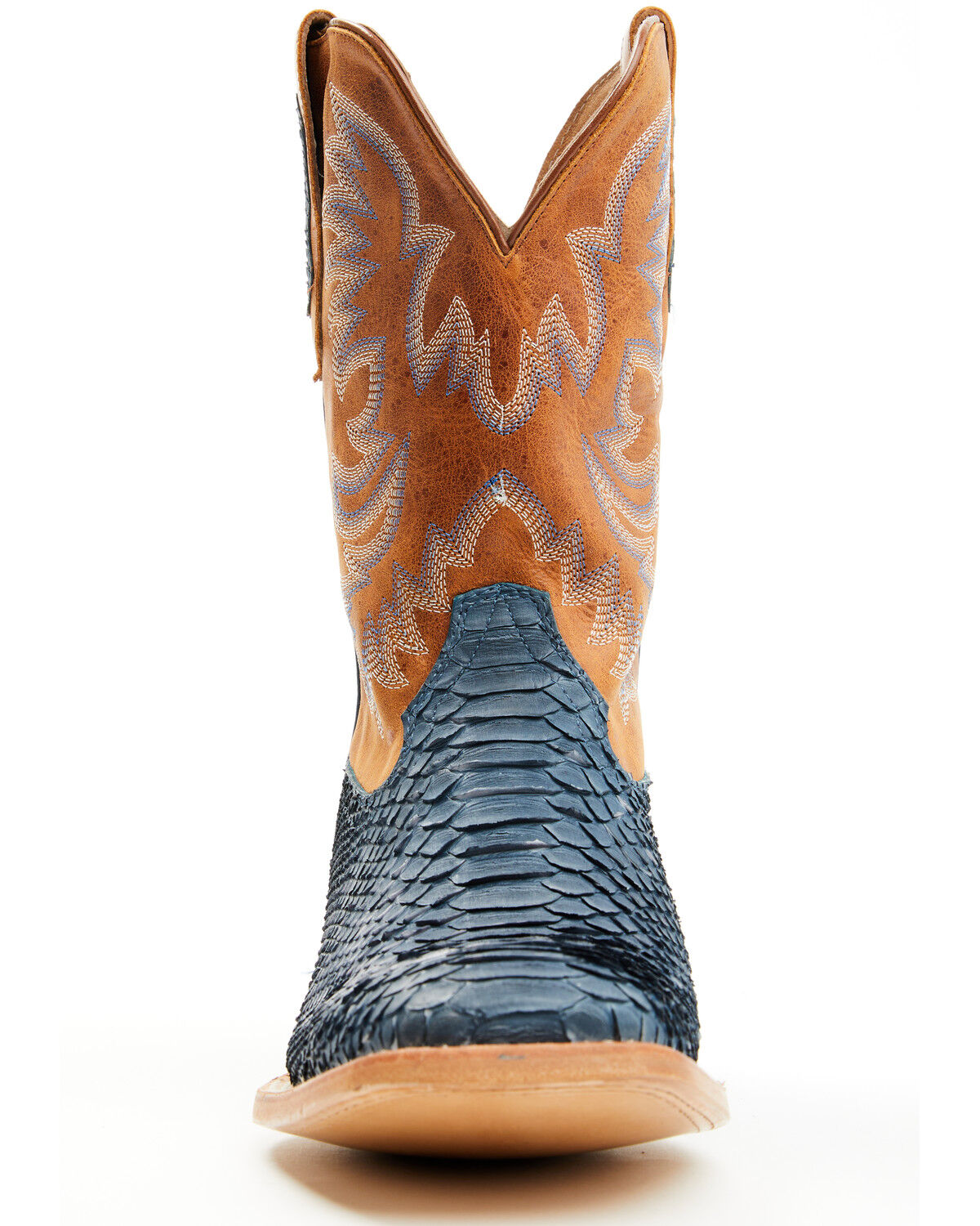Cody James Men's Exotic Python Vulturno Western Boots - Broad Square Toe
