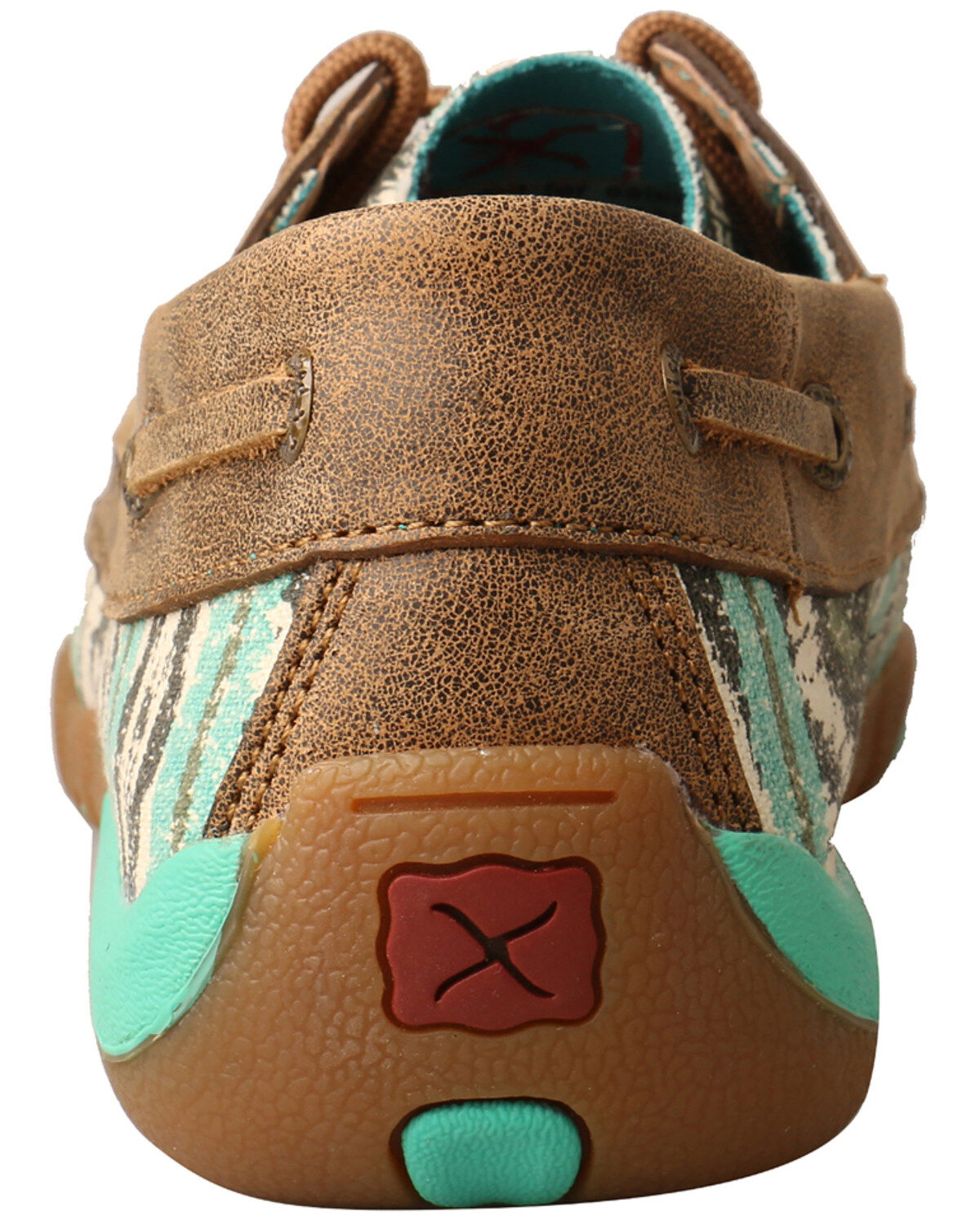 Twisted X Women's Canvas Boat Shoe Driving Mocs