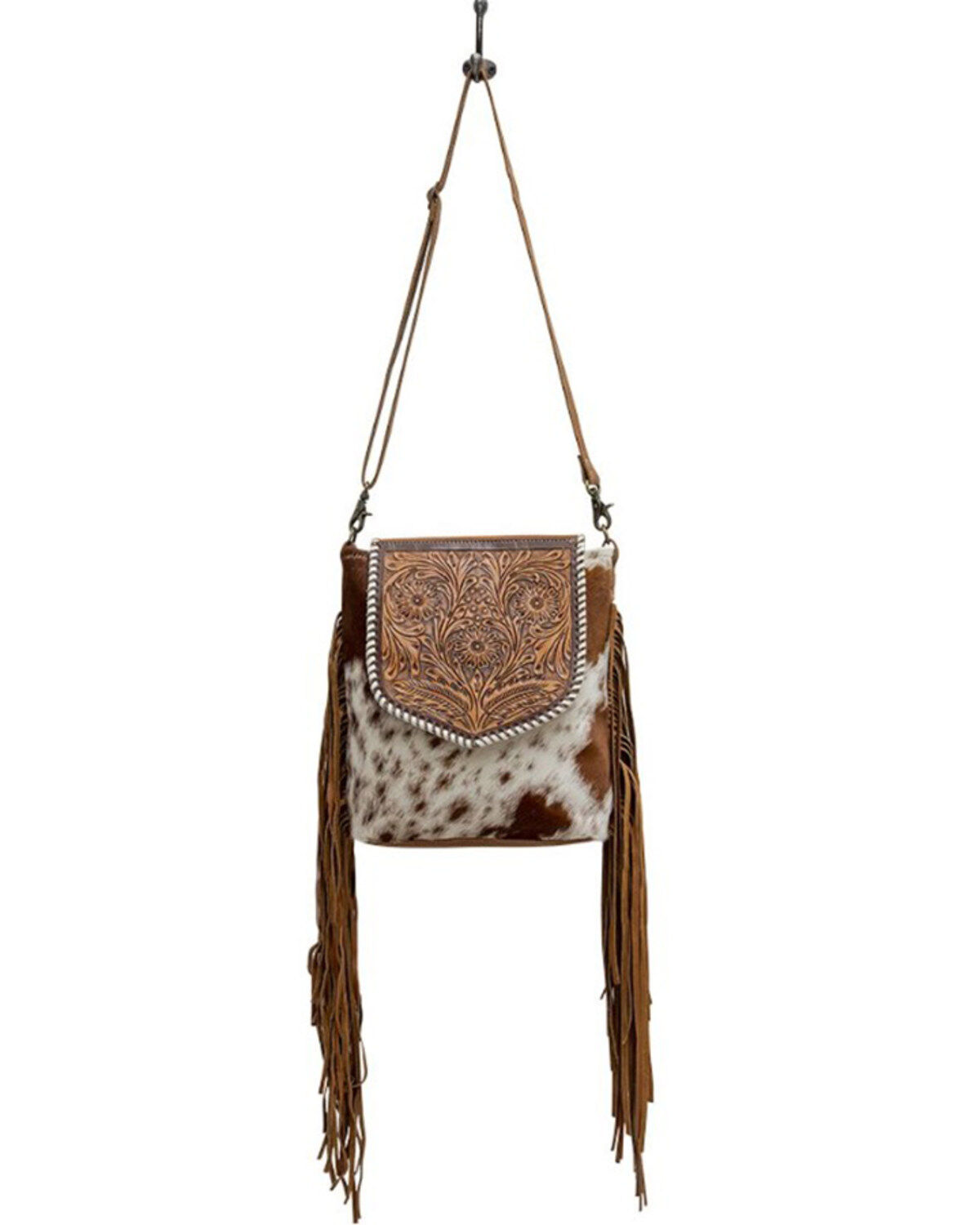 Myra Bag Women's Squander Hand-Tooled Crossbody Bag