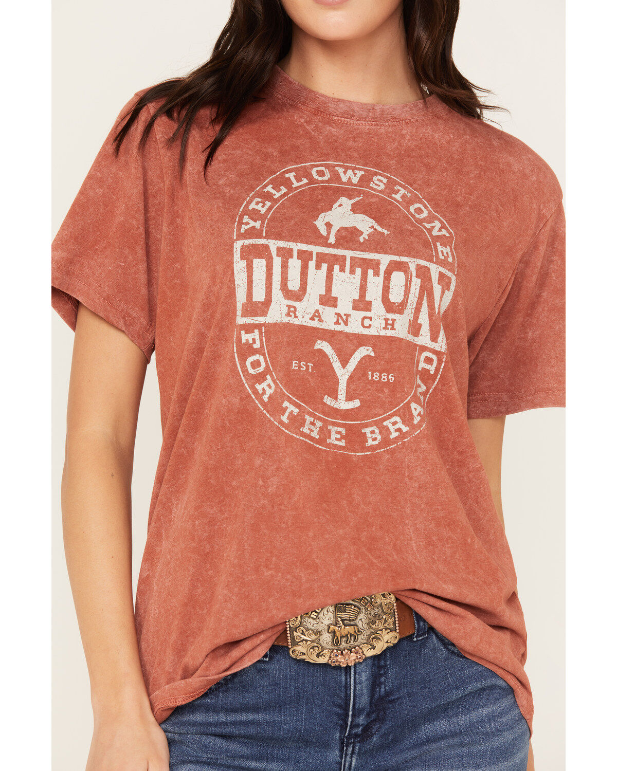 Paramount Network's Yellowstone Women's For The Brand Short Sleeve Graphic Tee