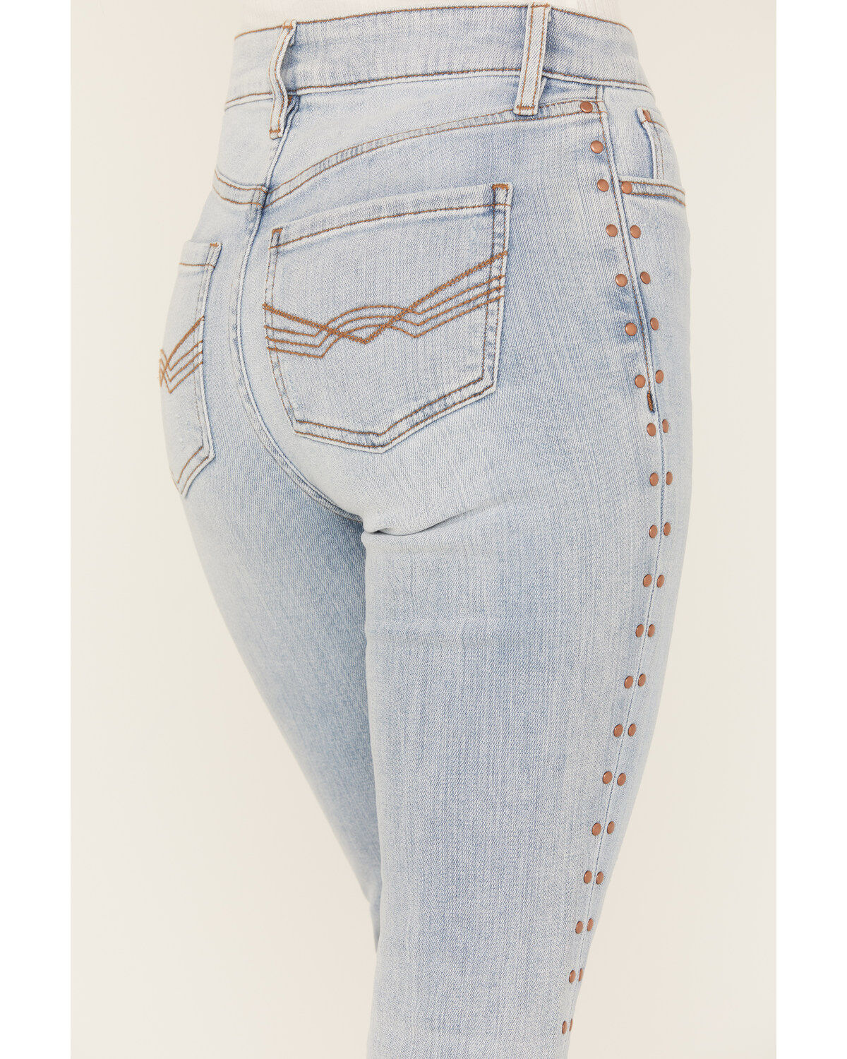 Idyllwind Women's Granada Gypsy High Rise Studded Side Seam Bootcut Jeans