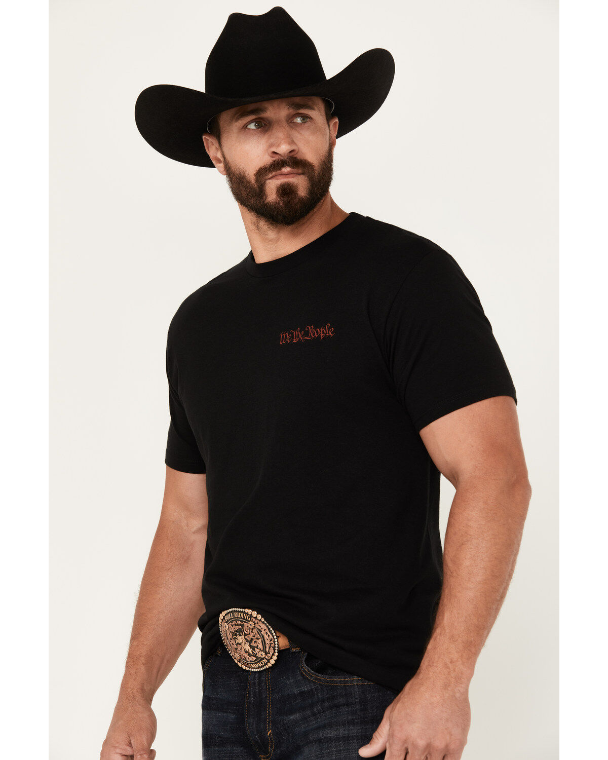Howitzer Men's Never Fight Alone Short Sleeve Graphic T-Shirt
