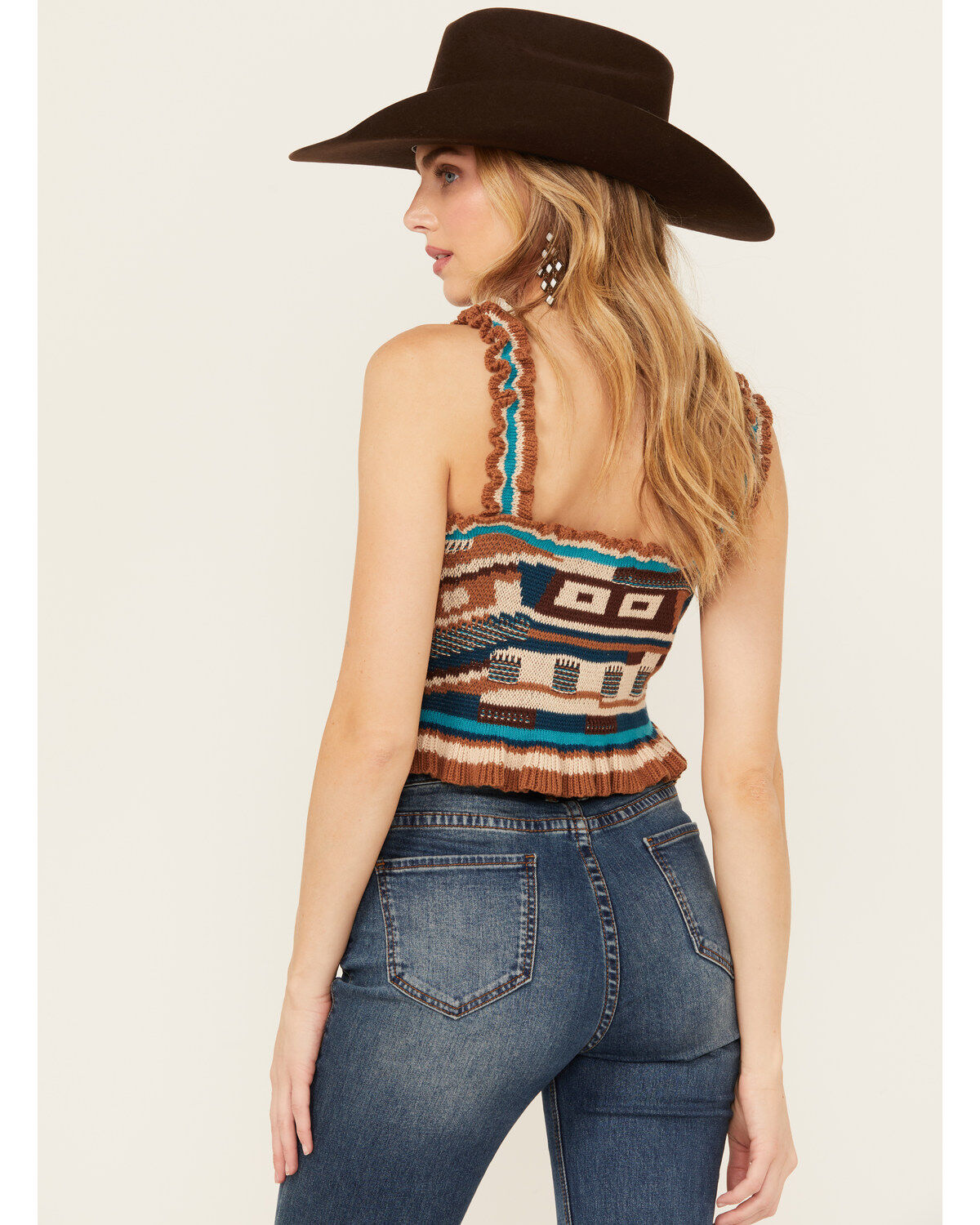 Shyanne Women's Crochet Sweater Tank