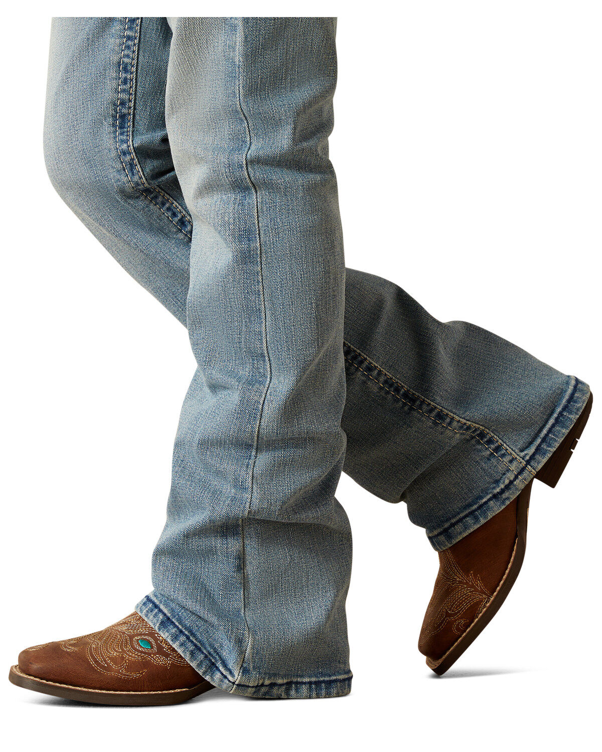 Ariat Girls' Lennon Trouser Mid Rise Denim Jeans