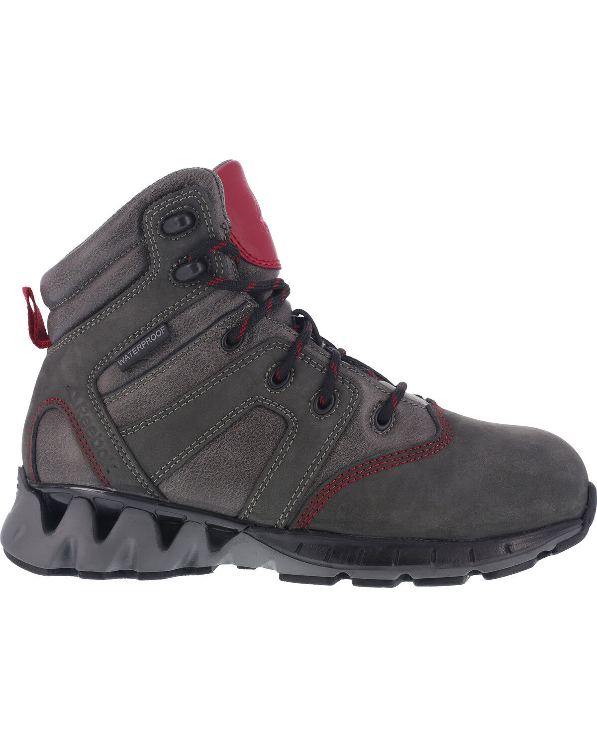 Reebok Women's ZigKick Waterproof Hiker Work Boots - Carbon Toe