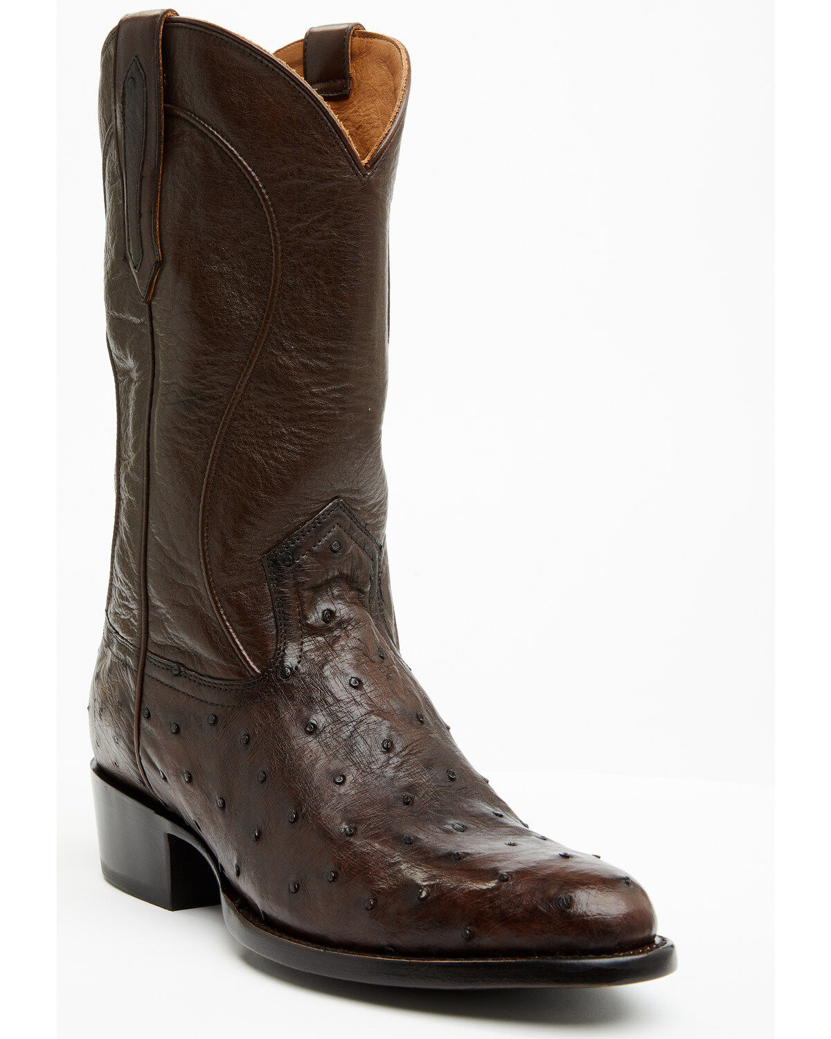 Cody James Black 1978® Men's Chapman Exotic Full-Quill Ostrich Western Boots - Round Toe