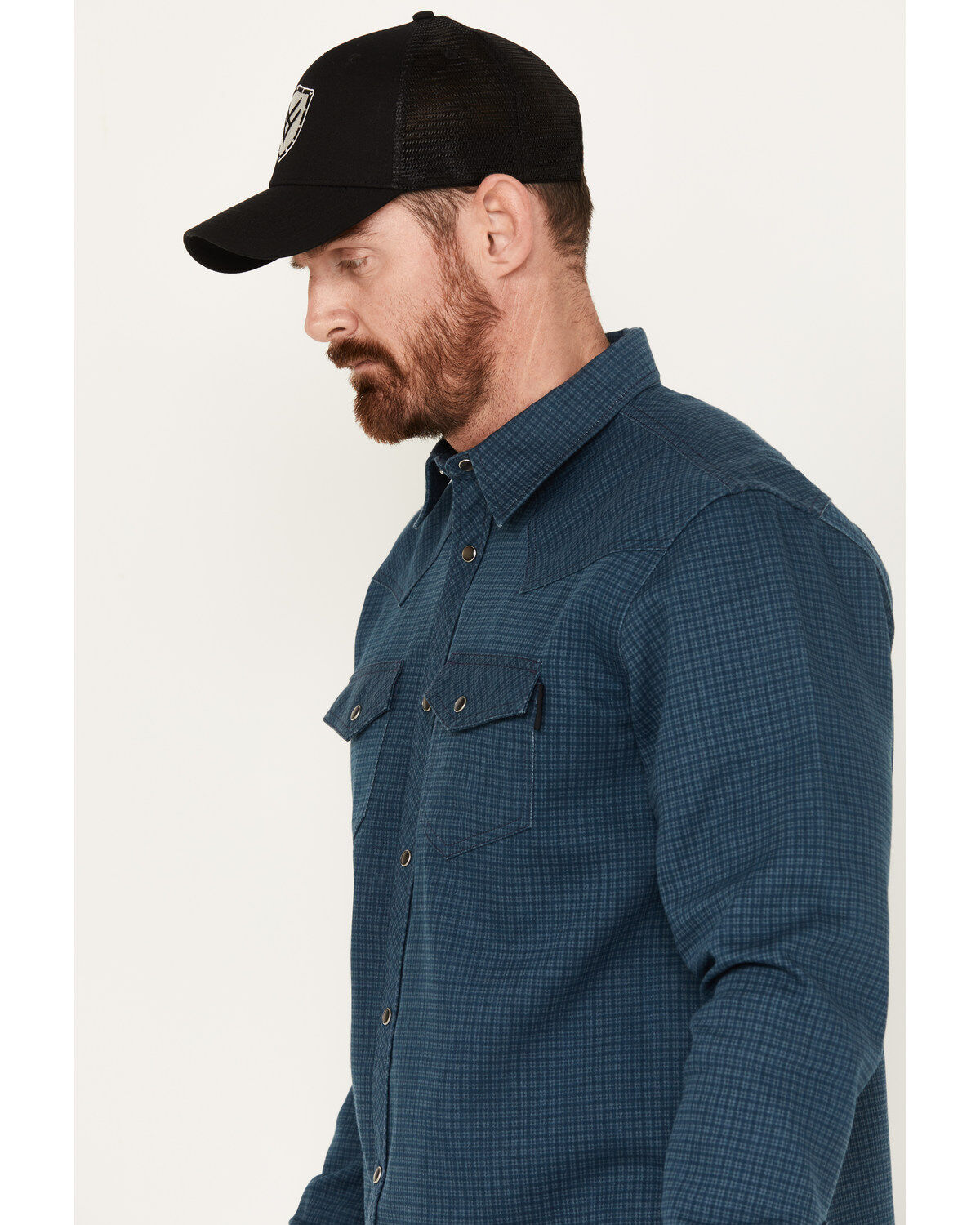 Cody James Men's FR Long Sleeve Pearl Snap Work Shirt