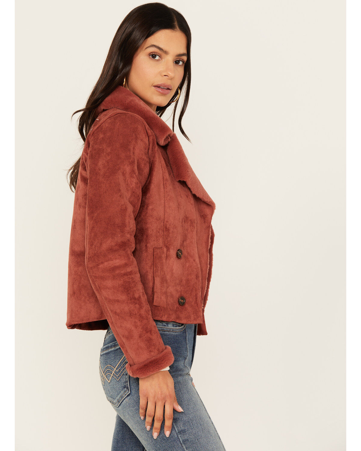 Rock & Roll Denim Women's Faux Suede Jacket