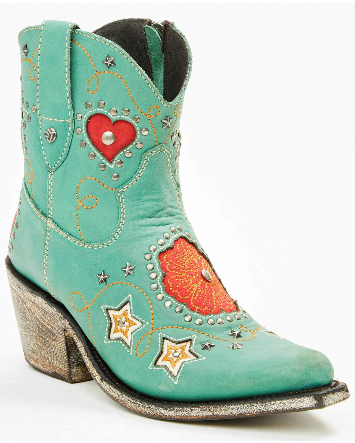 Liberty Black Women's Vegas Turquesa Booties - Snip Toe