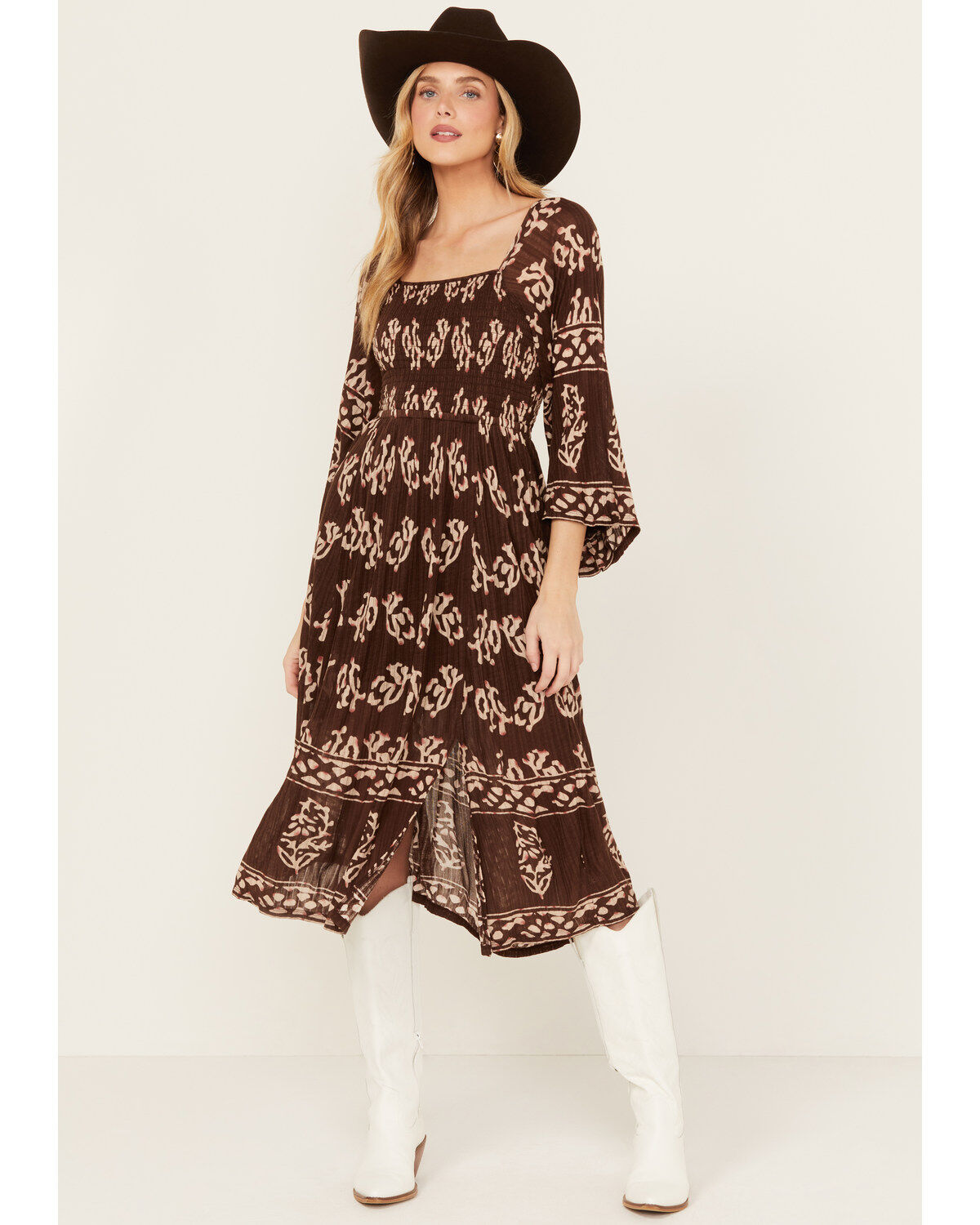 Shyanne Women's Printed Midi Dress