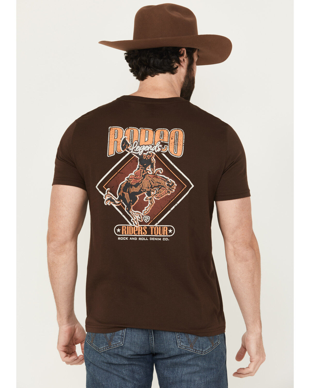 Rock & Roll Denim Men's Boot Barn Exclusive Bucking Bronco Short Sleeve Graphic T-Shirt