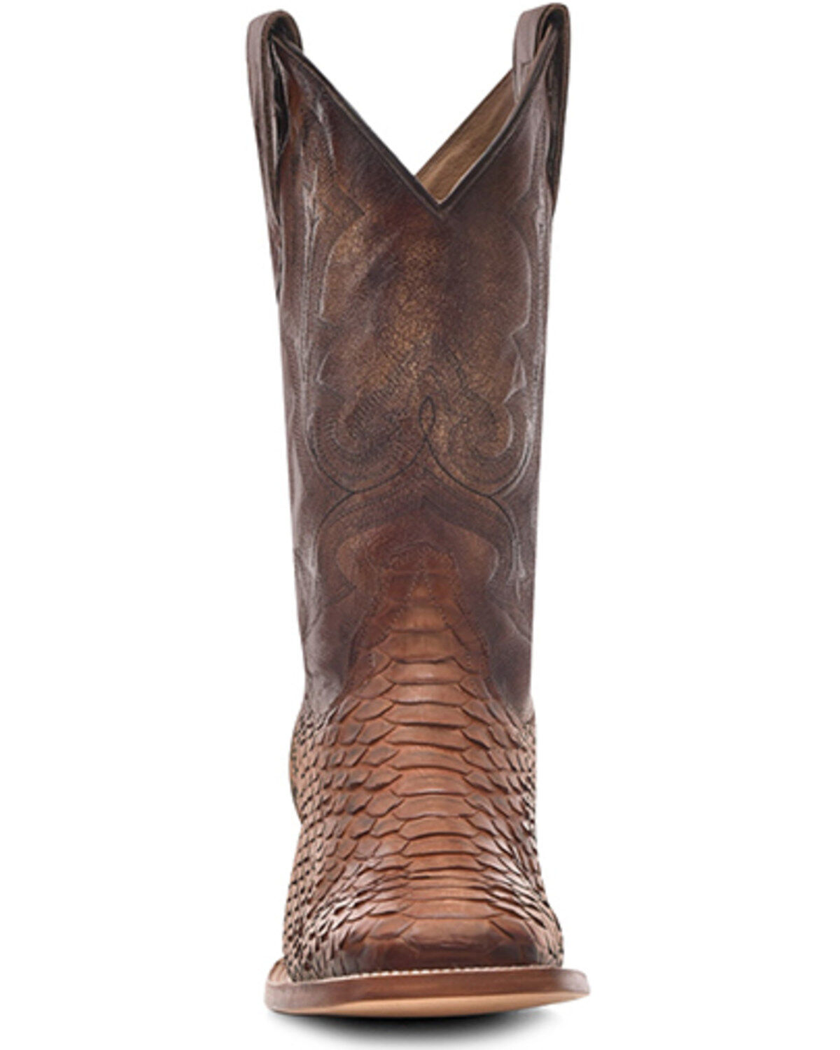 Corral Men's Shedron Exotic Python Western Boots - Broad Square Toe