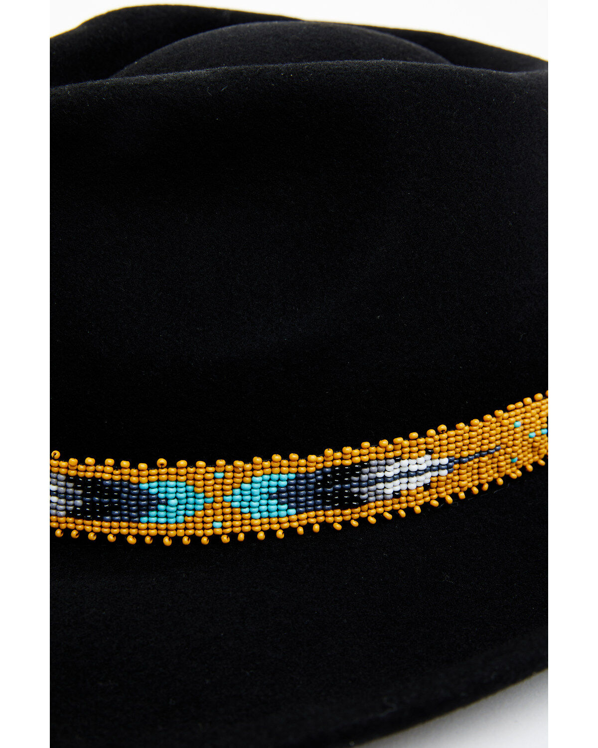 Nikki Beach Women's Two Feathers Felt Western Fashion Hat
