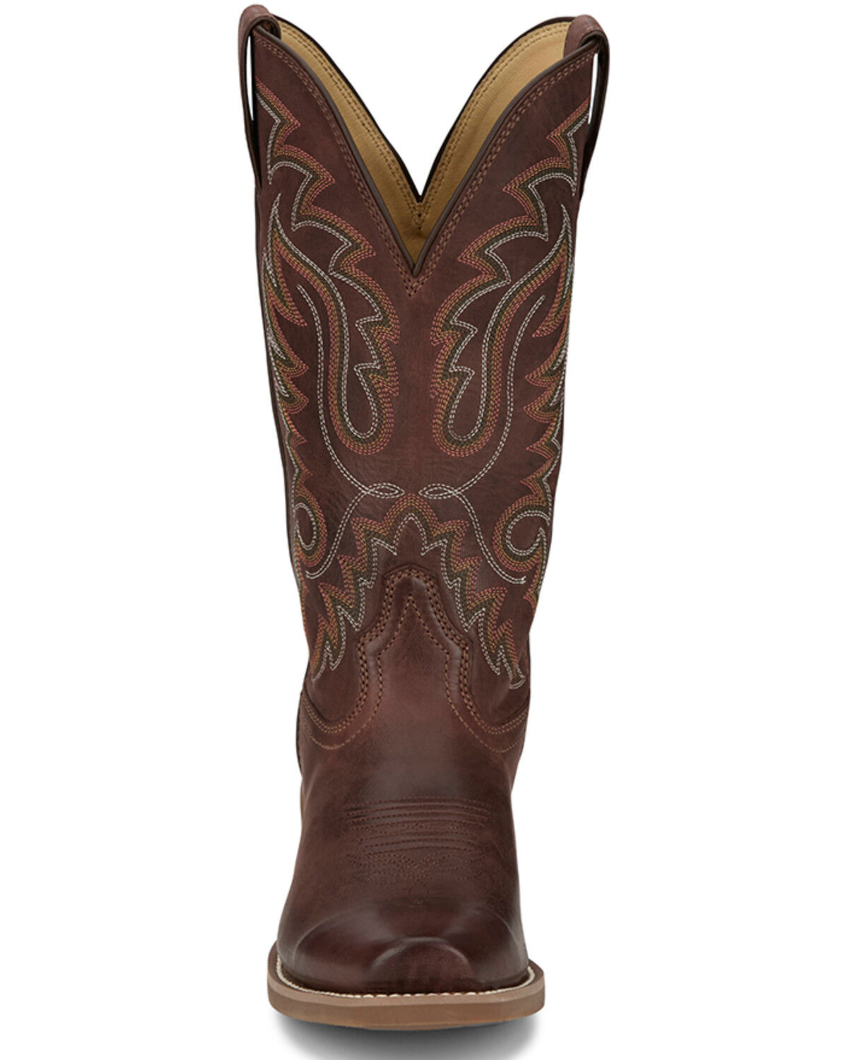 Justin Men's Cowboy Town Bay Western Boots - Square Toe