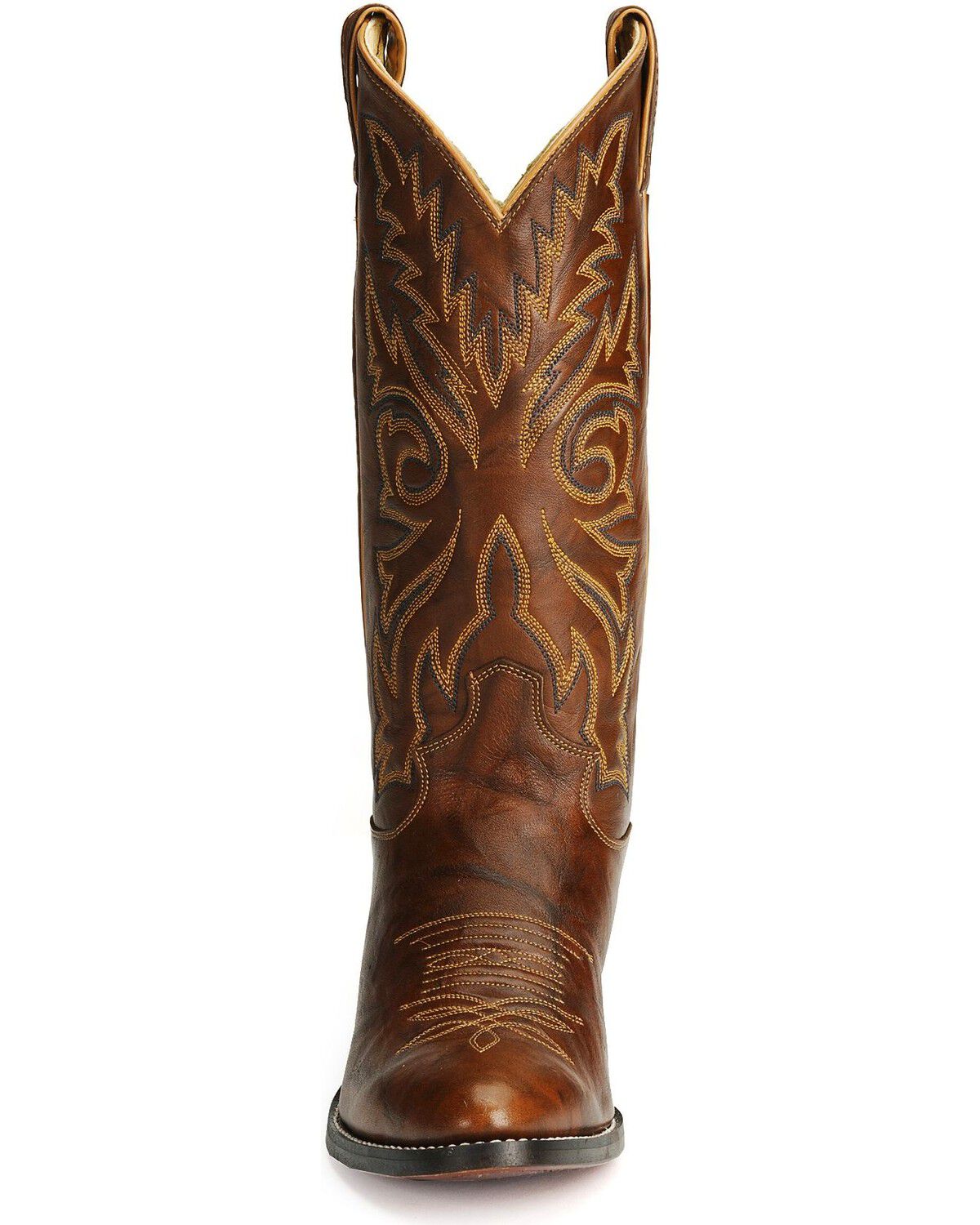 Justin Men's Marbled Deerlite Western Boots - Round Toe