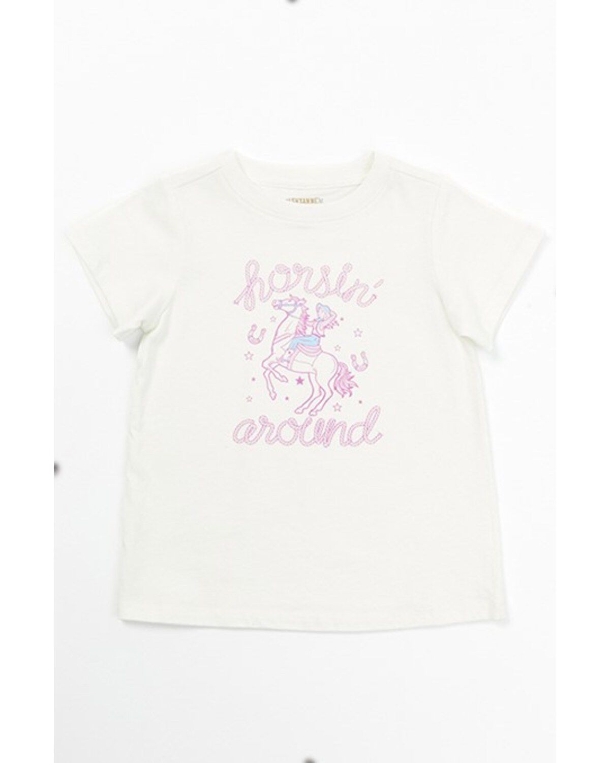 Shyanne Toddler Girls' Graphic Tee and Skirt - 2 Piece Set