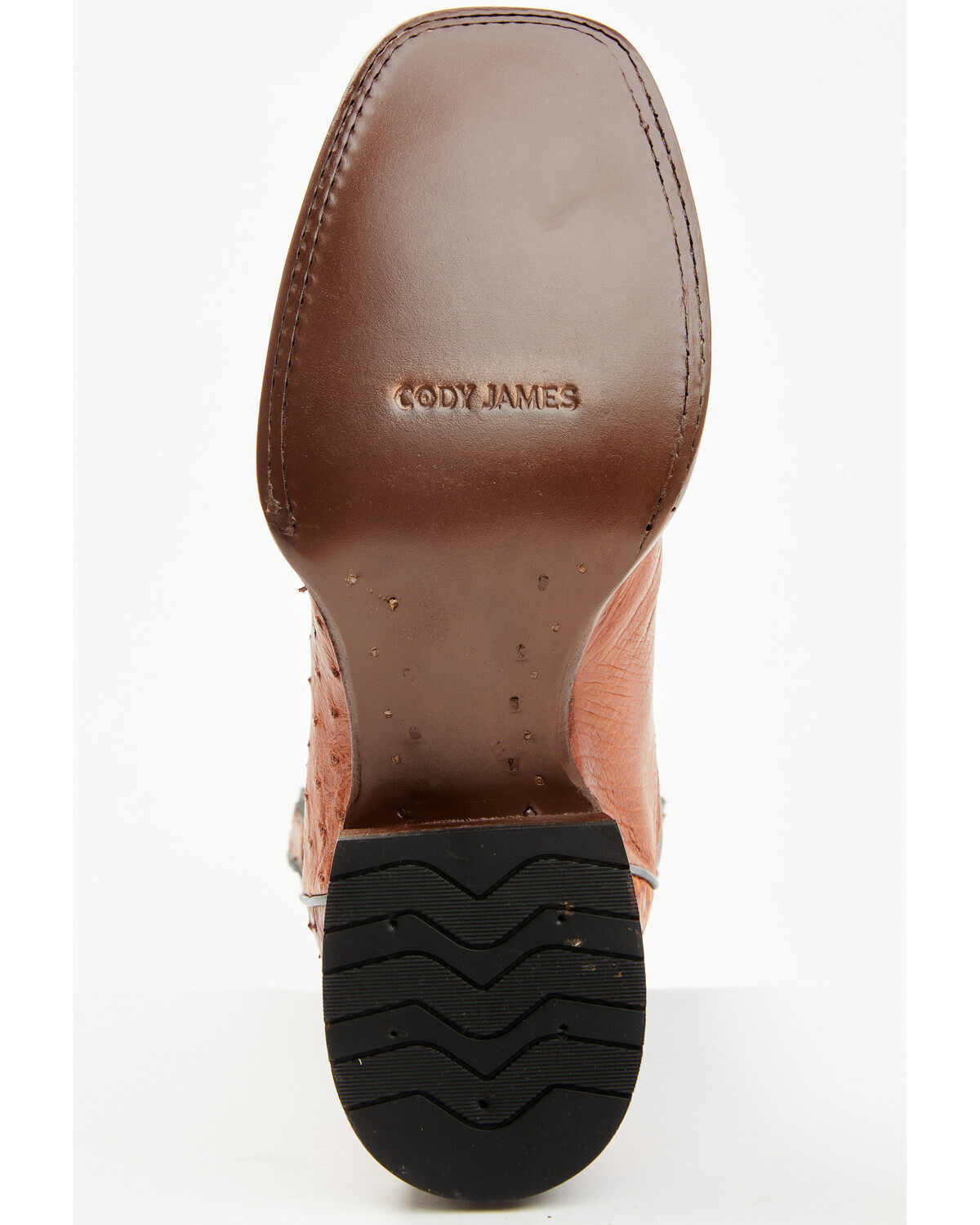 Cody James Men's Exotic Ostrich Western Boots - Broad Square Toe