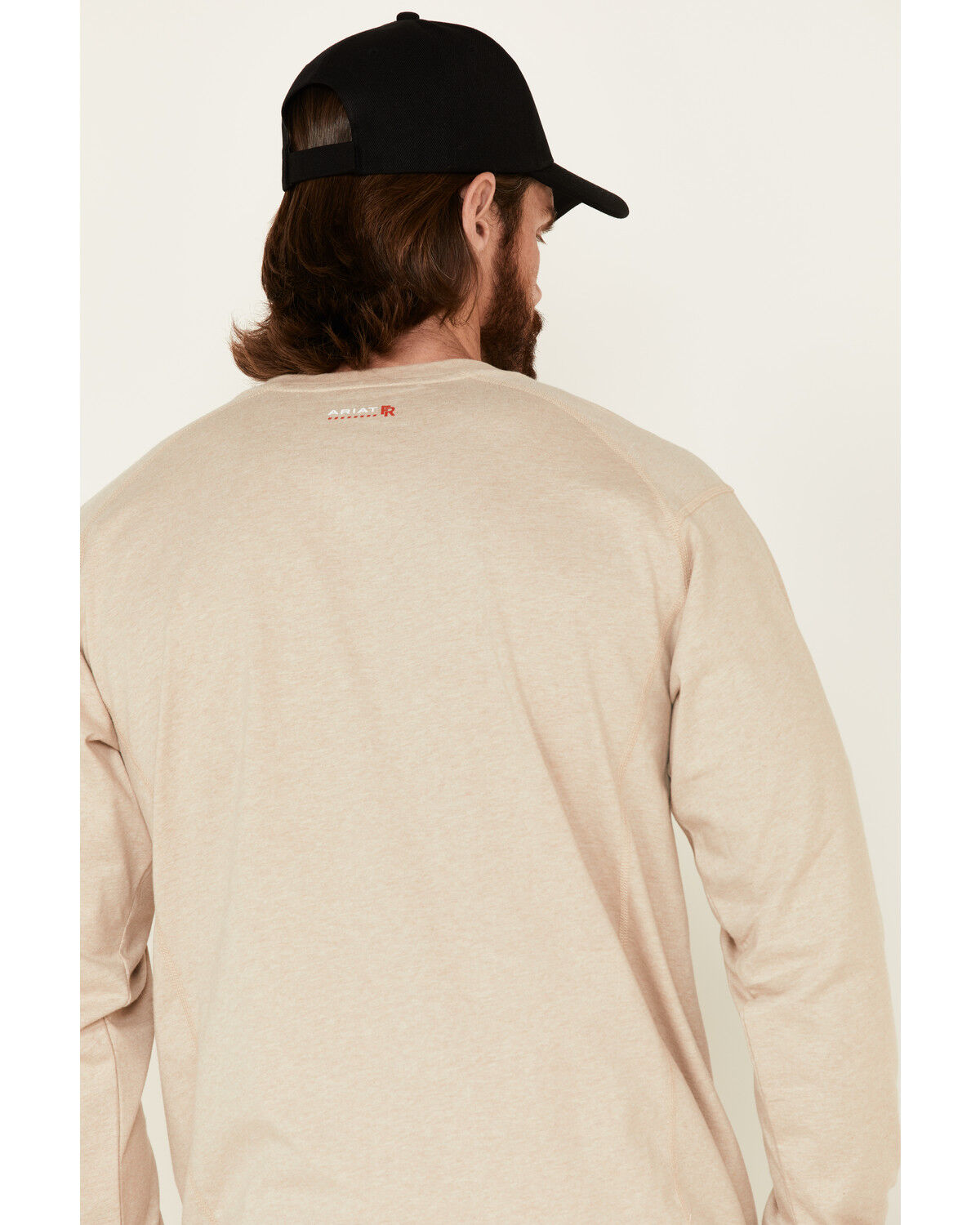 Ariat Men's FR Air Long Sleeve Work Long Sleeve Henley Shirt - Tall