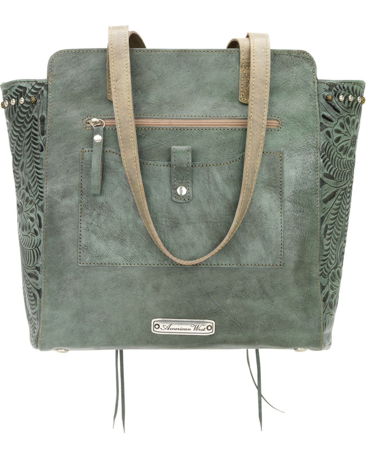 American West Navajo Soul Zip Top Tote