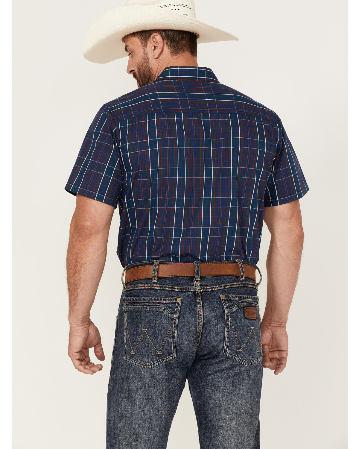 Gibson Men's Lost Leader Plaid Short Sleeve Button Down Western Shirt