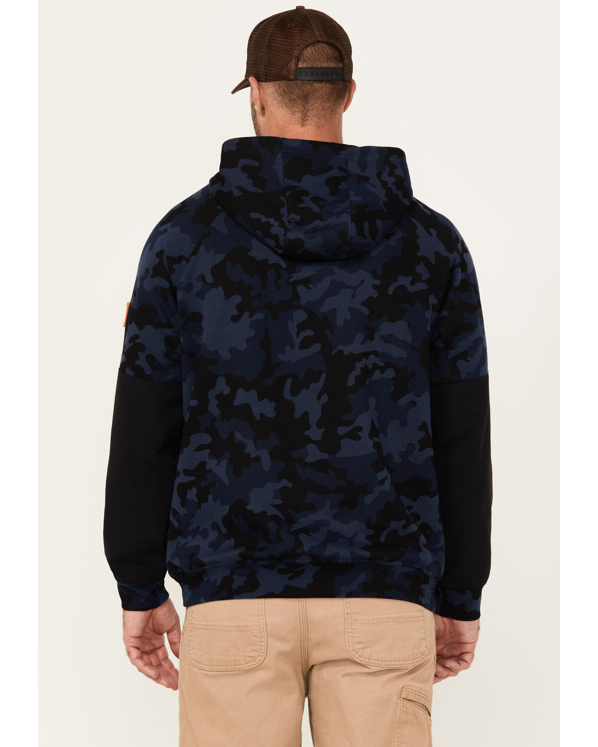 Hawx Men's Arlington Logo Camo Print Hooded Sweatshirt