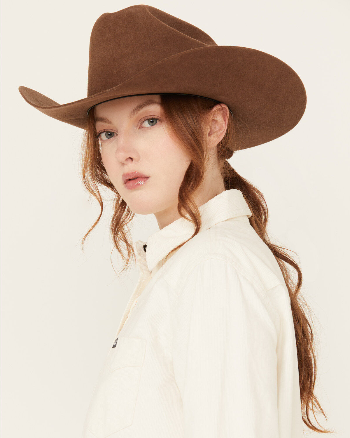 Wrangler Retro Women's Corduroy Long Sleeve Snap Western Shirt