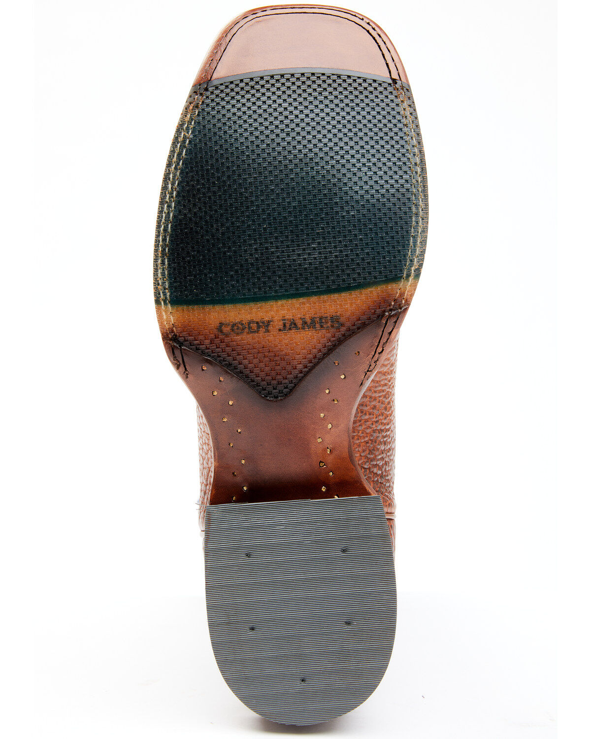 Cody James Men's Whiskey Blues Western Performance Boots - Broad Square Toe