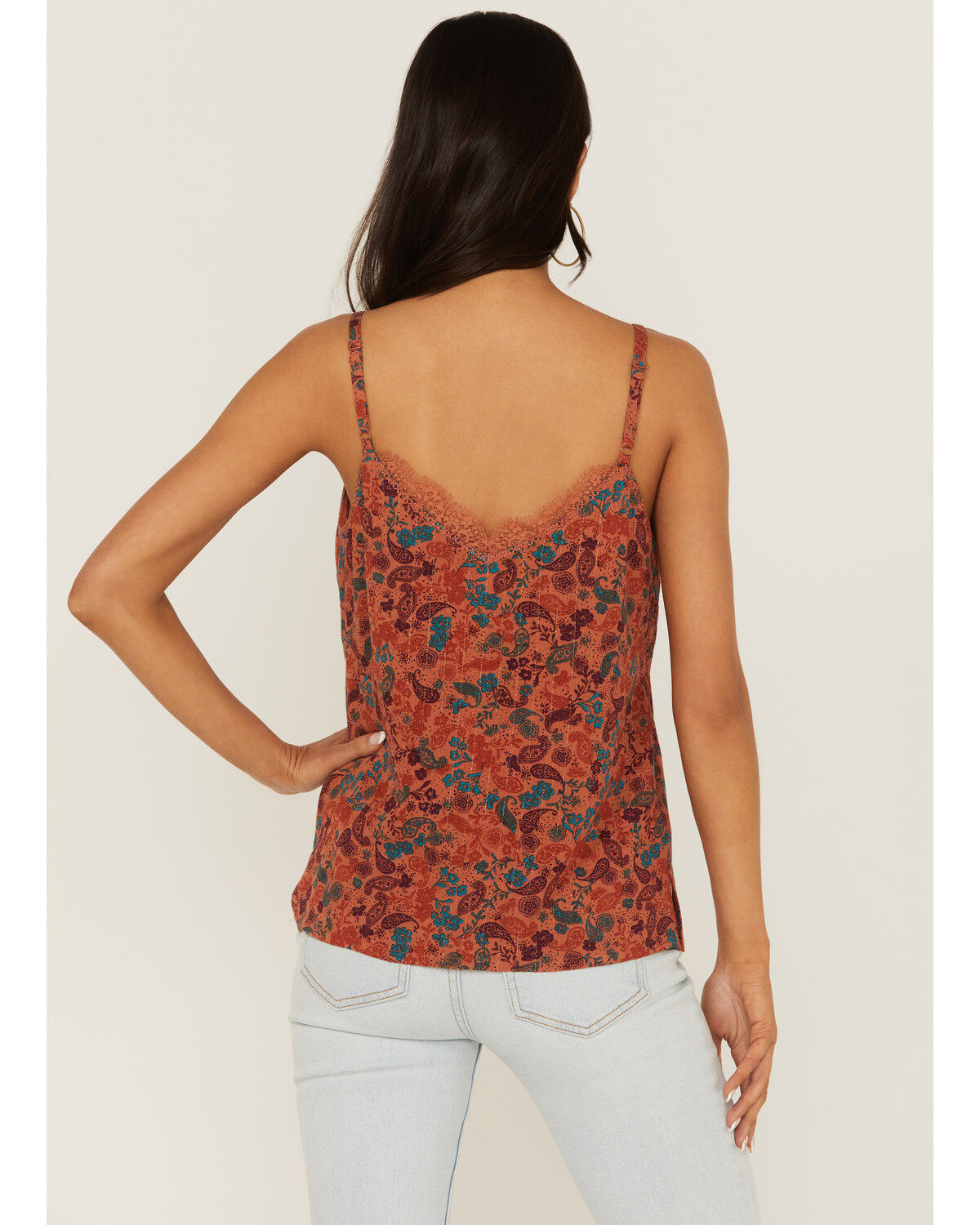 Idyllwind Women's Lurex Little Lace Tank Top