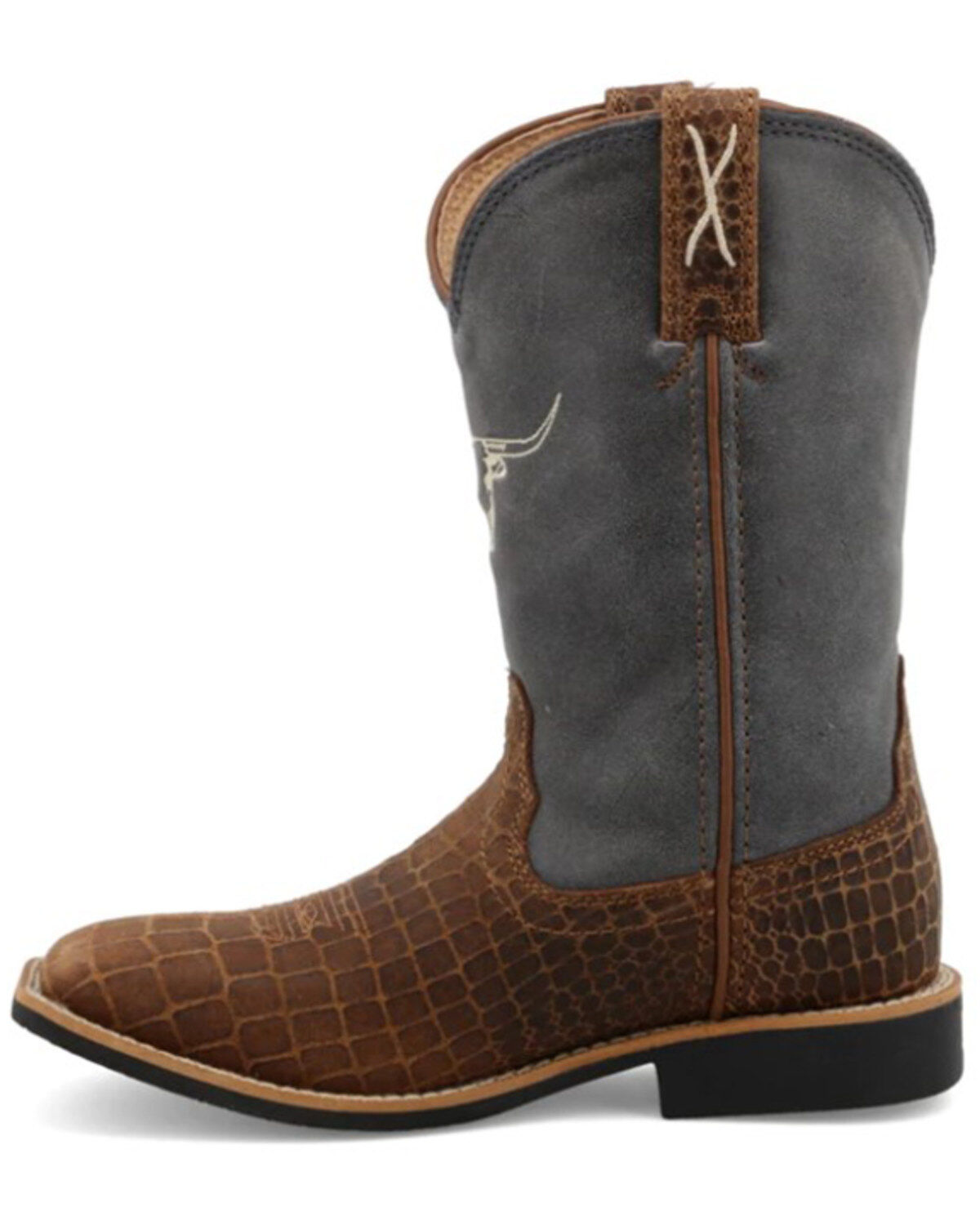 Twisted X Boys' Top Hand Western Boots - Broad Square Toe