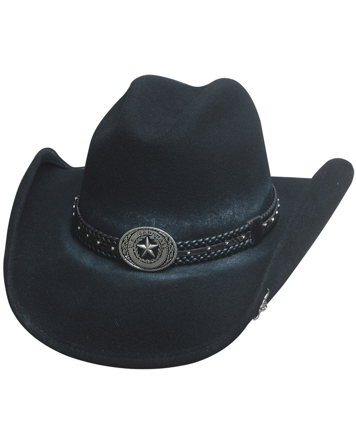 Bullhide Hats Men's Cowboy Collection Stray Bullet Wool Felt Western Hat