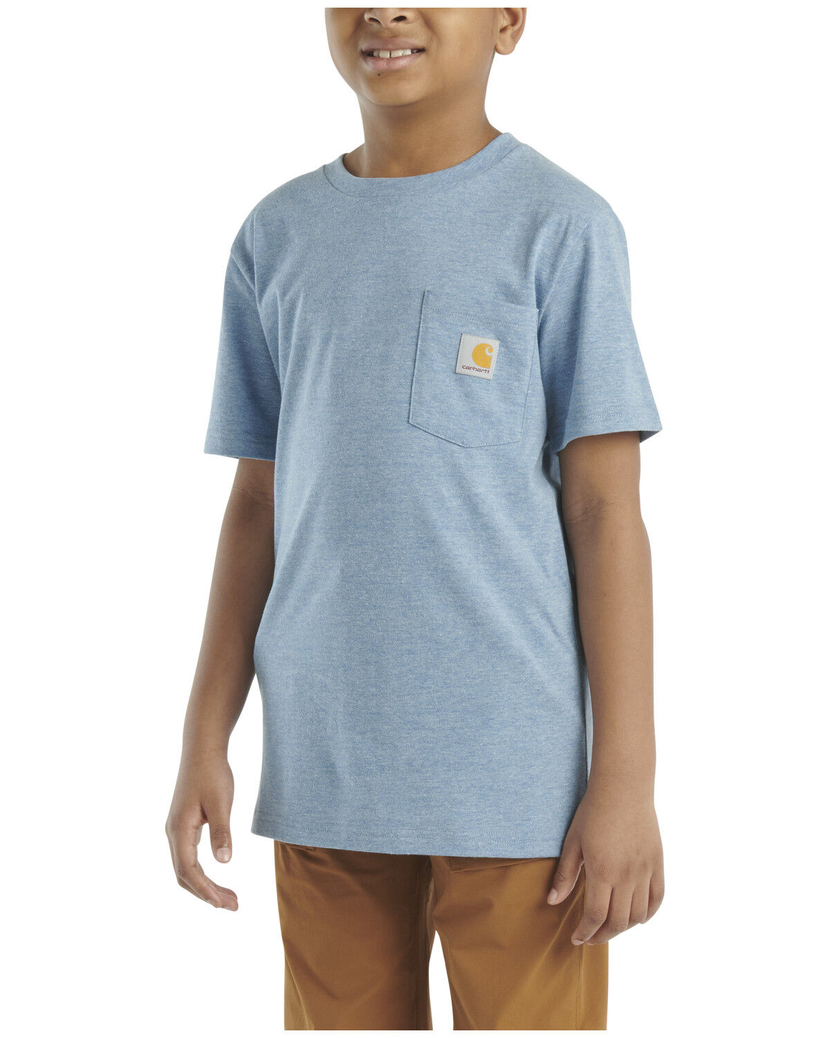 Carhartt Little Boys' Solid Short Sleeve Pocket T-Shirt