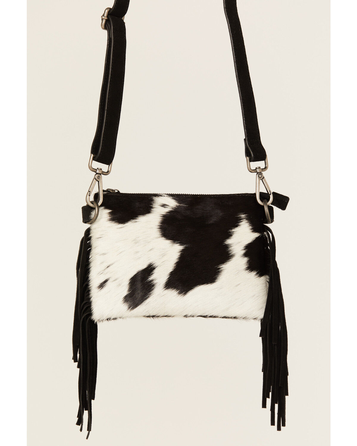 Shyanne Women's Meadow Hairon Leather Crossbody Bag