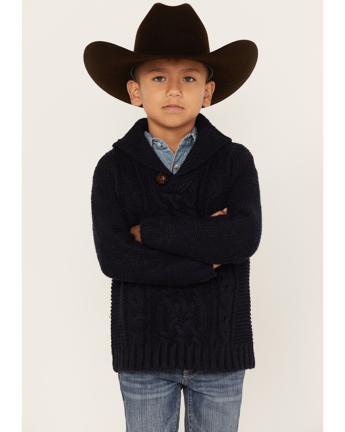 Cotton & Rye Boys' Cable Knit Sweater