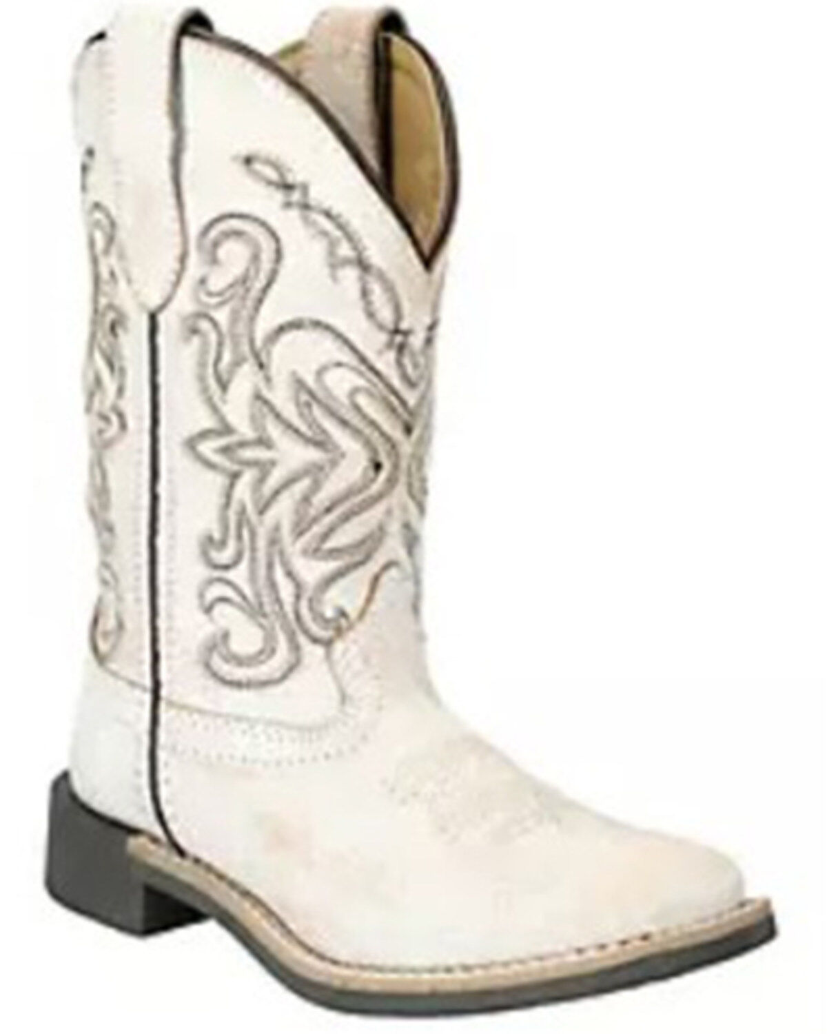 Smoky Mountain Little Girls' Georgia Western Boots - Broad Square Toe