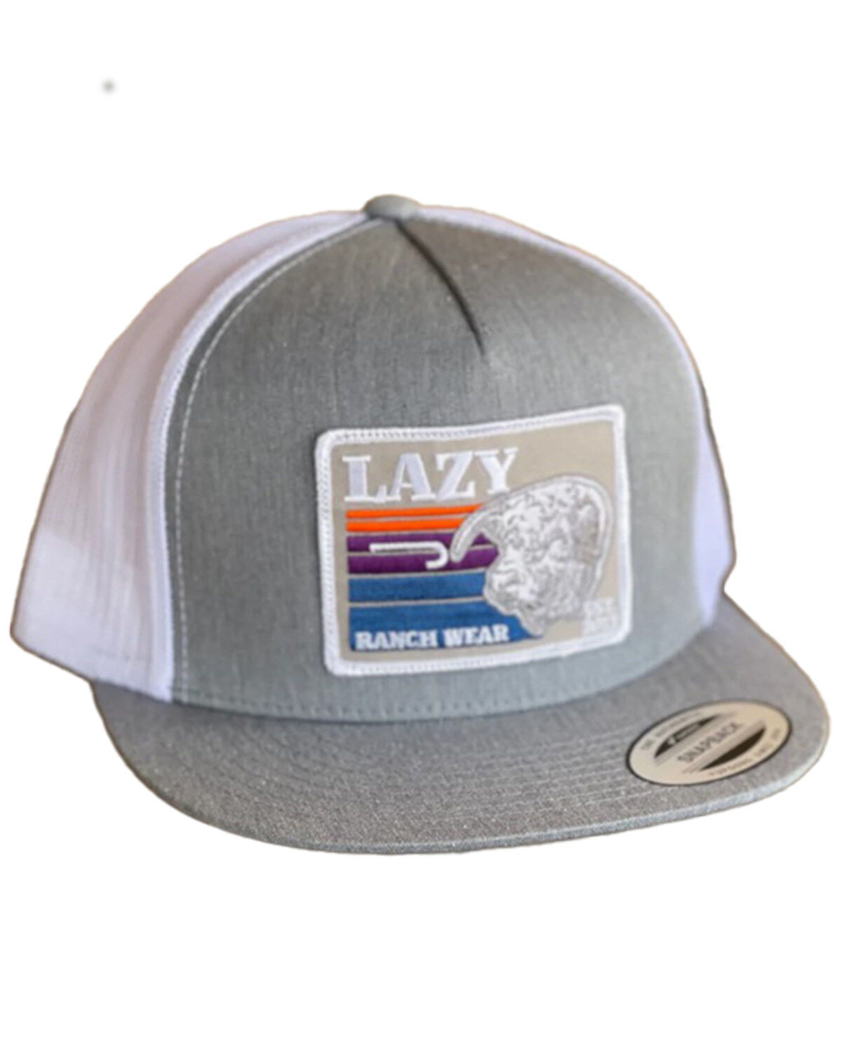 Lazy J Ranchwear Men's Sunset Patch Ball Cap
