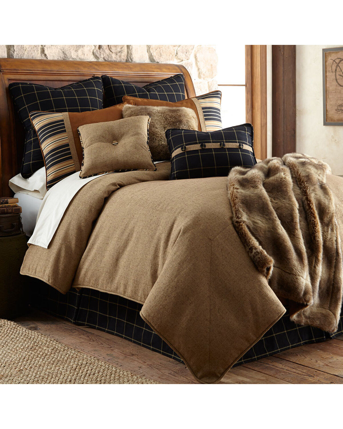 HiEnd Accents Asbury Collection Comforter Set - Twin Bed